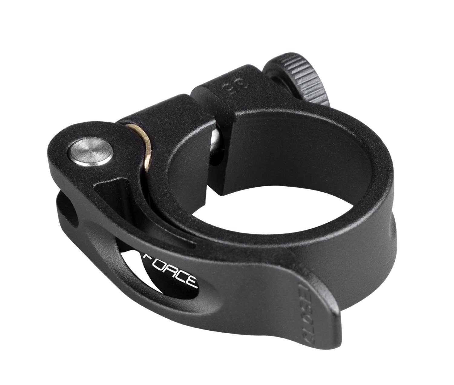 FORCE Sattelklemmring Sattelklemme FORCE QR 34.9 mm aus Alu in schwarz