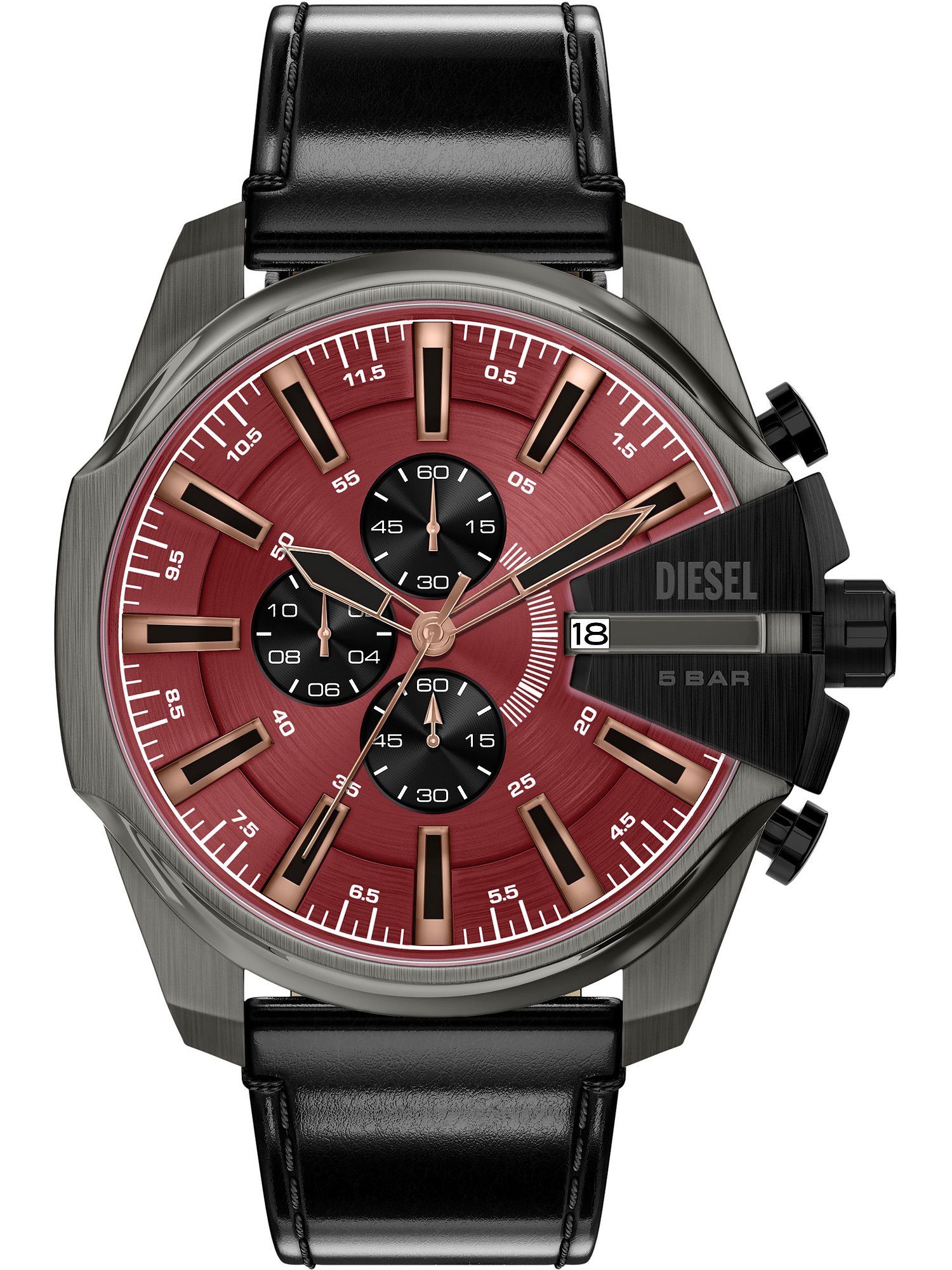 Diesel Chronograph Diesel Herren-Uhren Analog Quarz