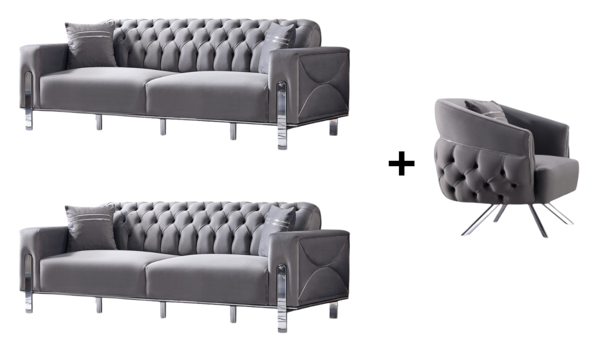 BENEDO MÖBEL Polstergarnitur CARLA Sofa Handarbeit günstig online kaufen