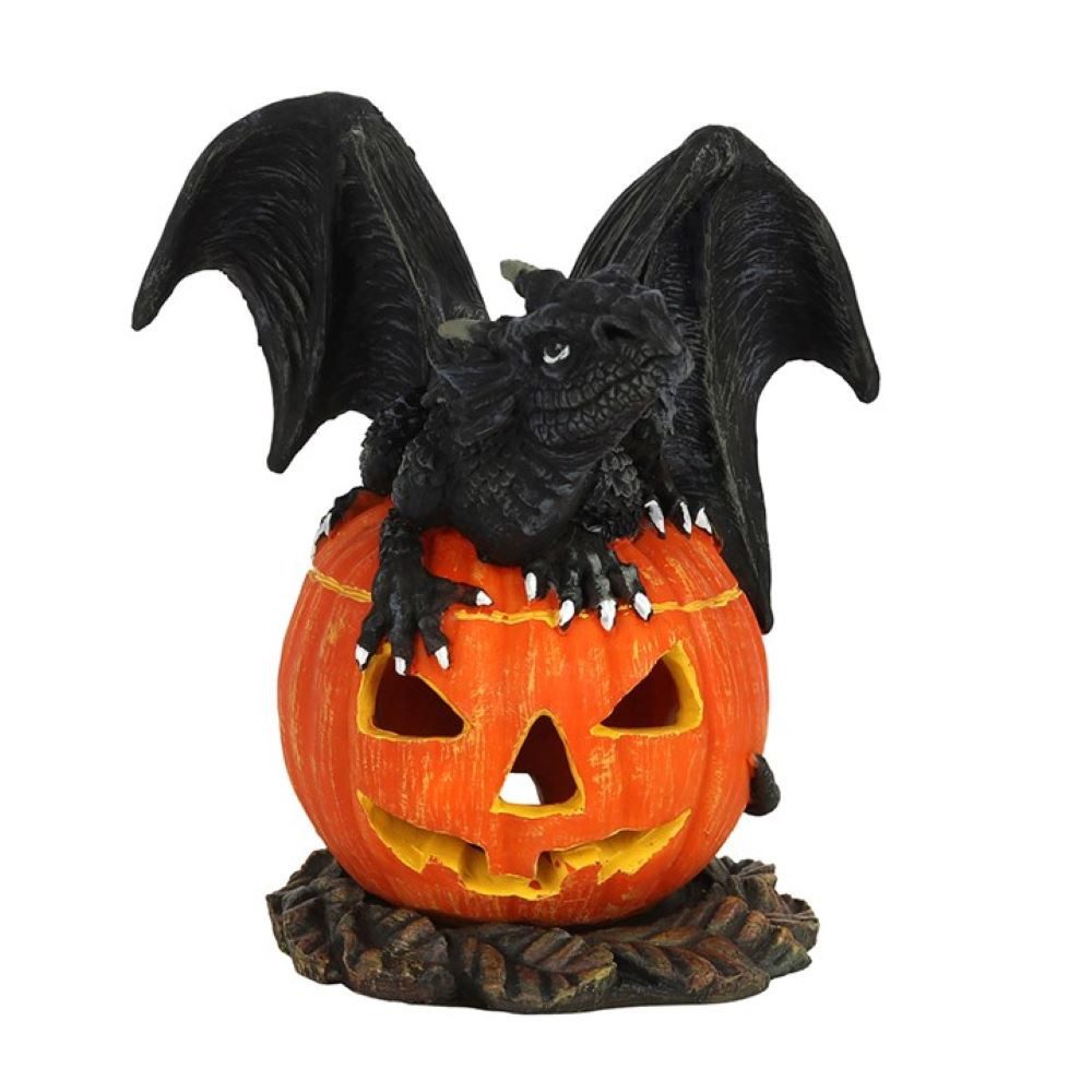 MystiCalls Räucherkegel Räucherkegelhalter Trick or Treat Drache Fantasy Esoterik Halloween (1-St), Halloween Dekoration