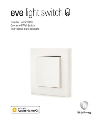 EVE Schalter Light Switch (HomeKit) 2er Pack (Packung, 2-St)