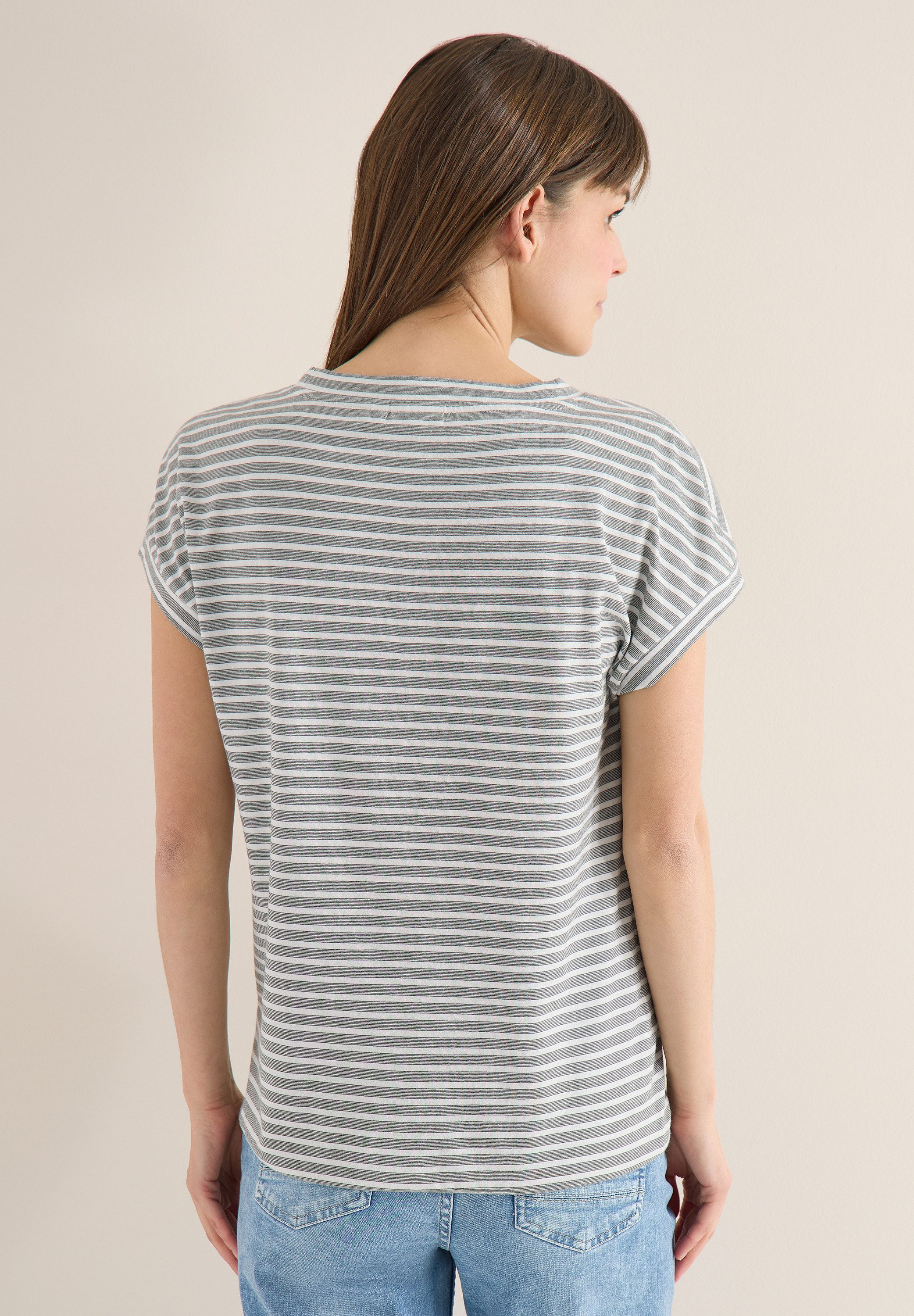 CECIL T-Shirt aus reiner Baumwolle