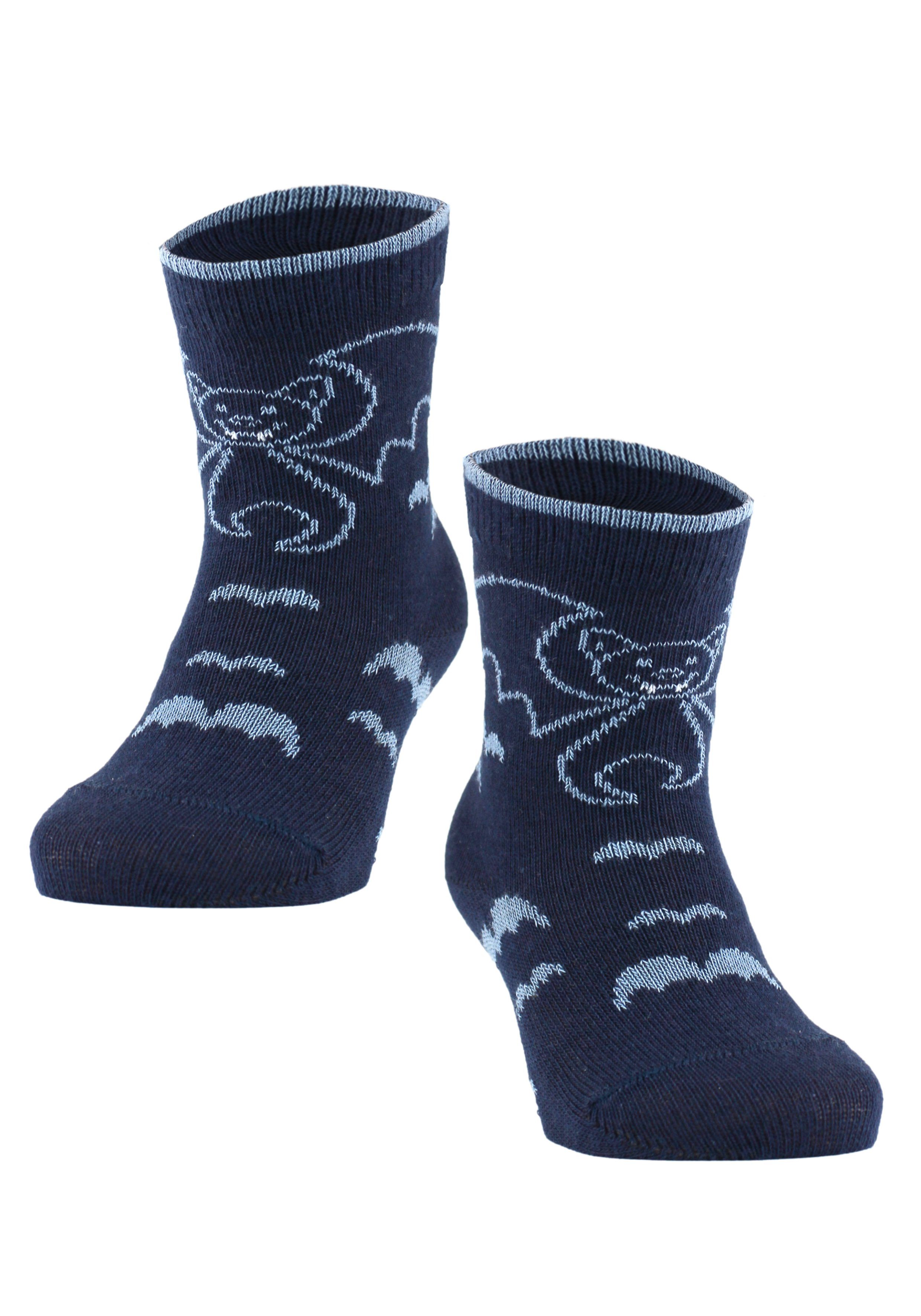 Motiven Rogo coolen (3-Paar) mit Fledermäuse Socken