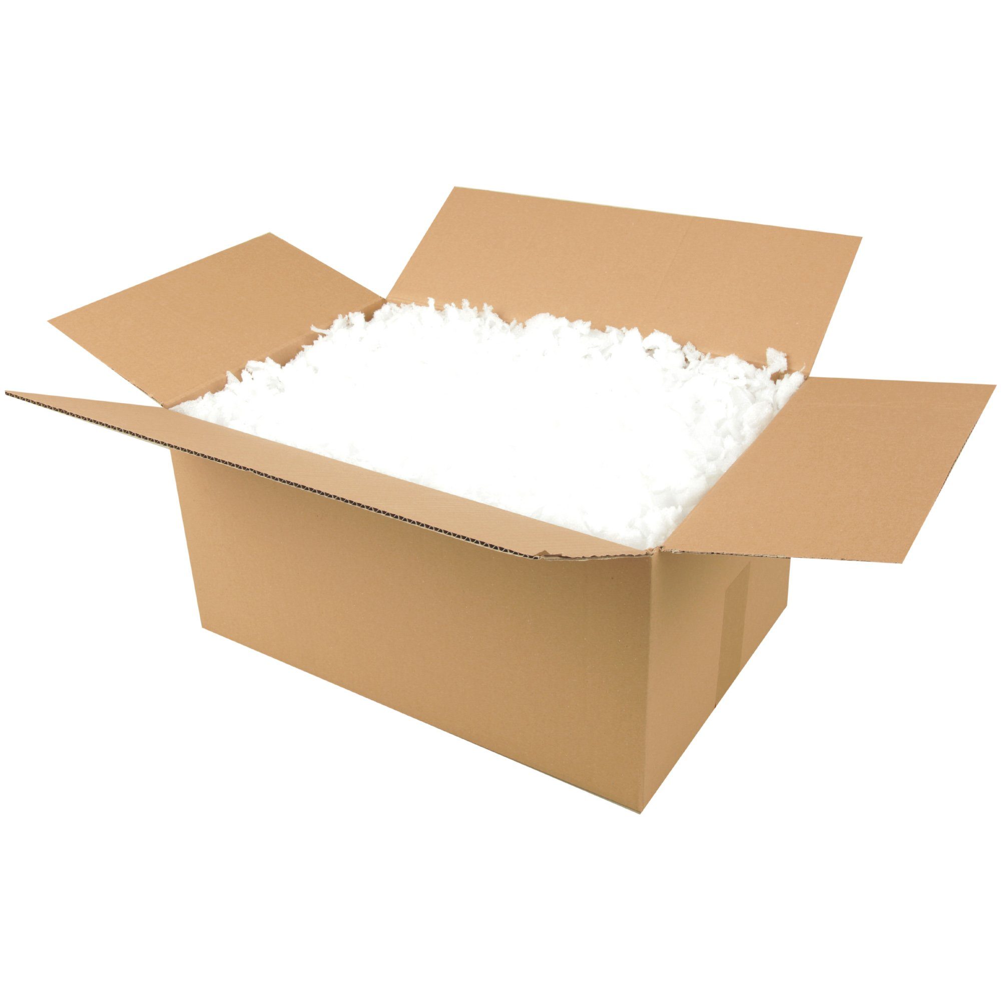 Bestlivings Schaumgummi Füllmaterial für Kartonagen, 100% Polystyrol, 20Stk = 20L Schaumstoff, Füllchips, Polstermaterial