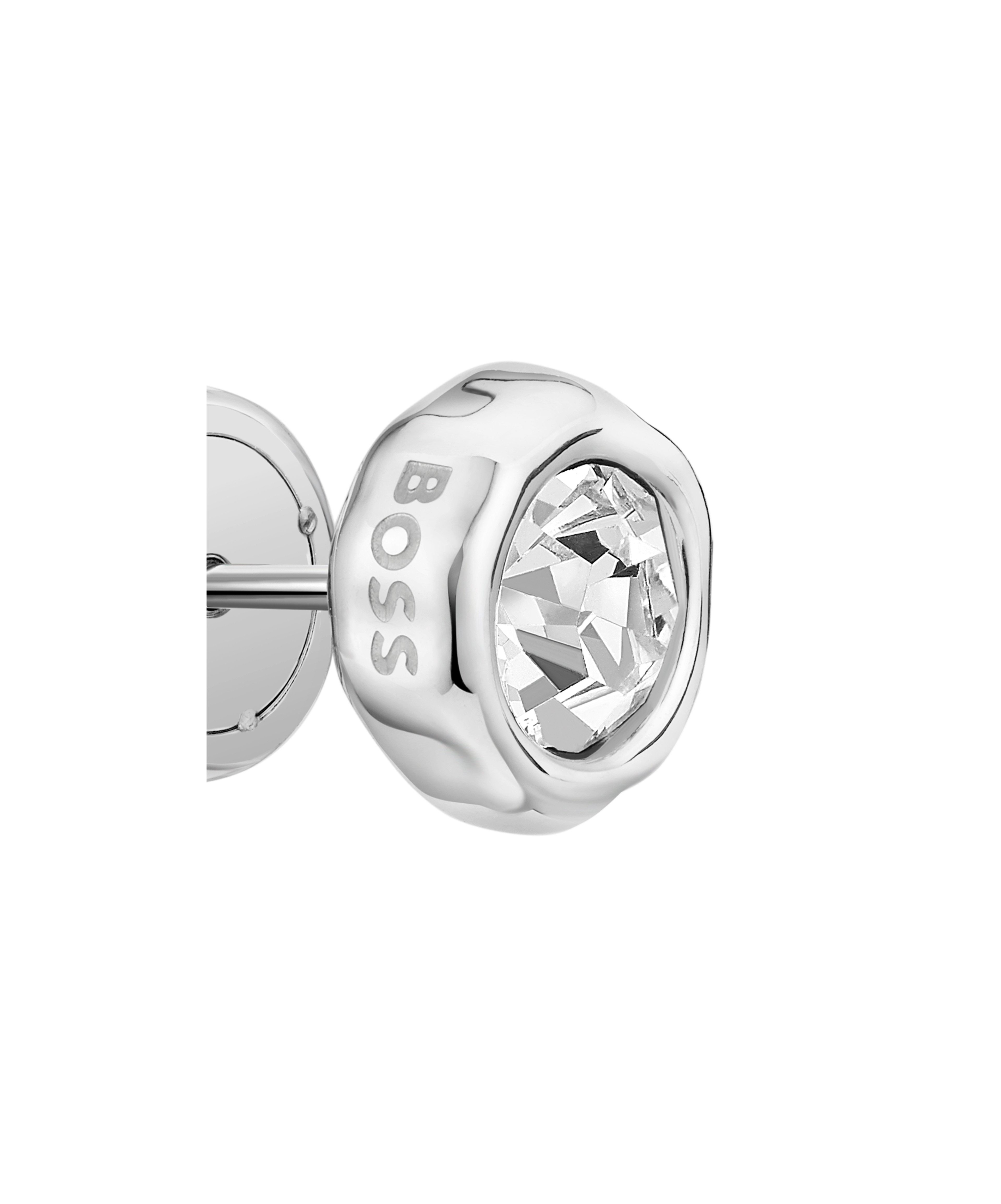 BOSS Paar Ohrstecker KASSY PRECIOUS, mit Glasstein