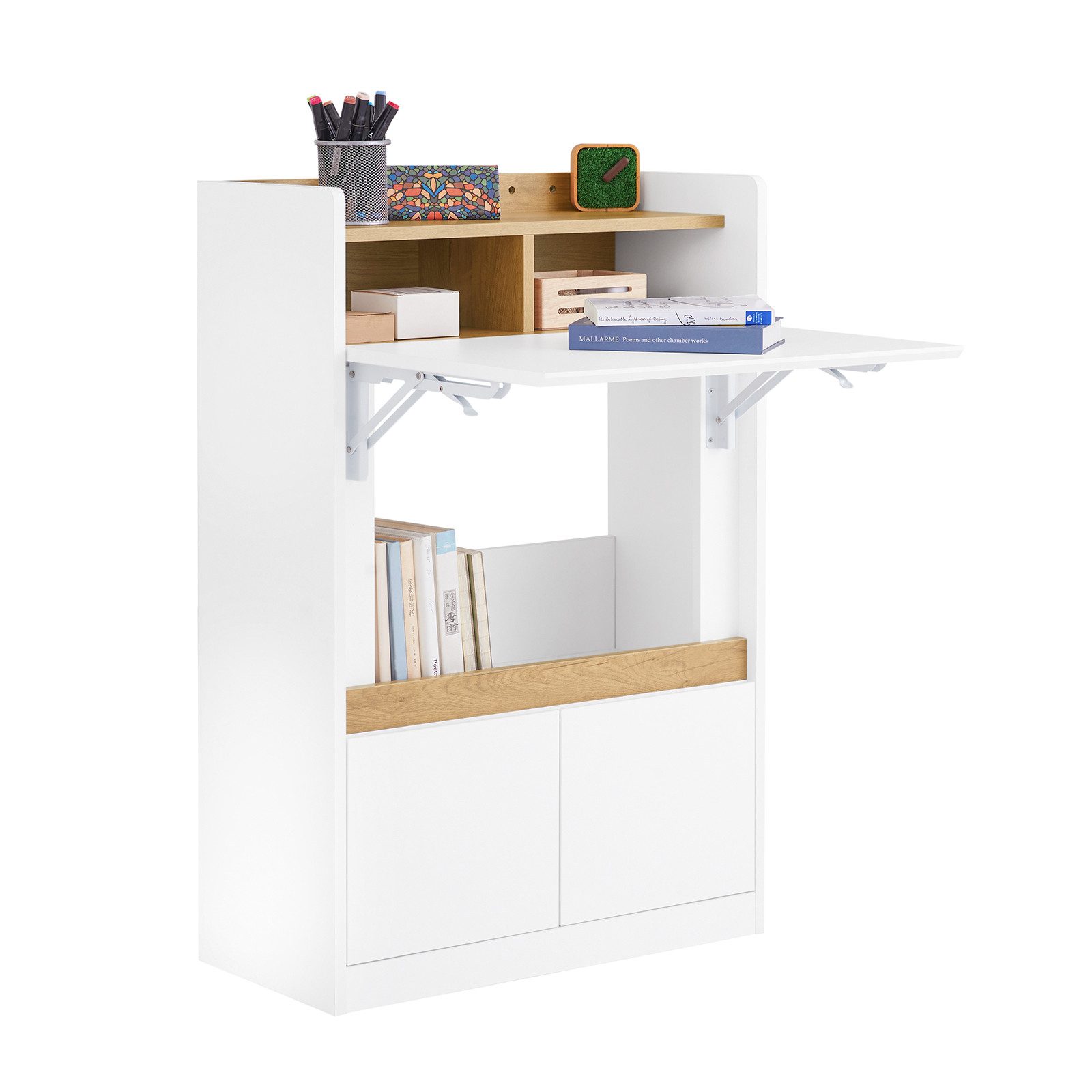 SoBuy Regal-Schreibtisch FWT109, Schreibtisch klappbar Computertisch günstig online kaufen