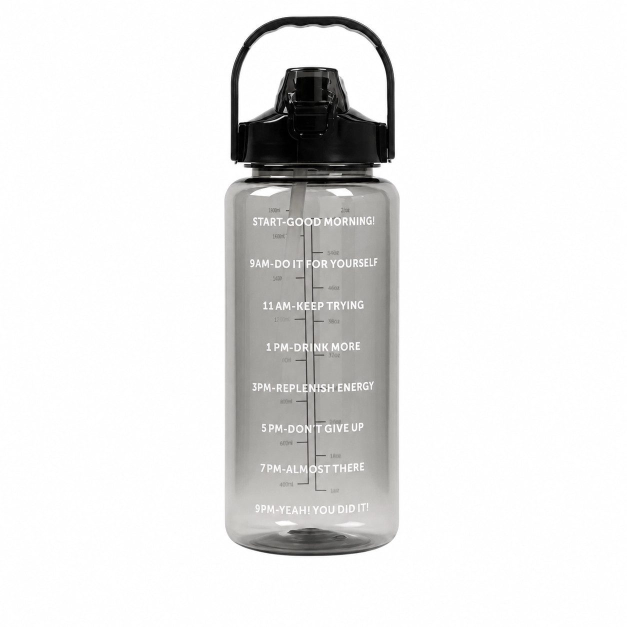 WS-Trend Trinkflasche Sportflasche Wasserflasche Trinkflasche Flasche XXL 2000 ml