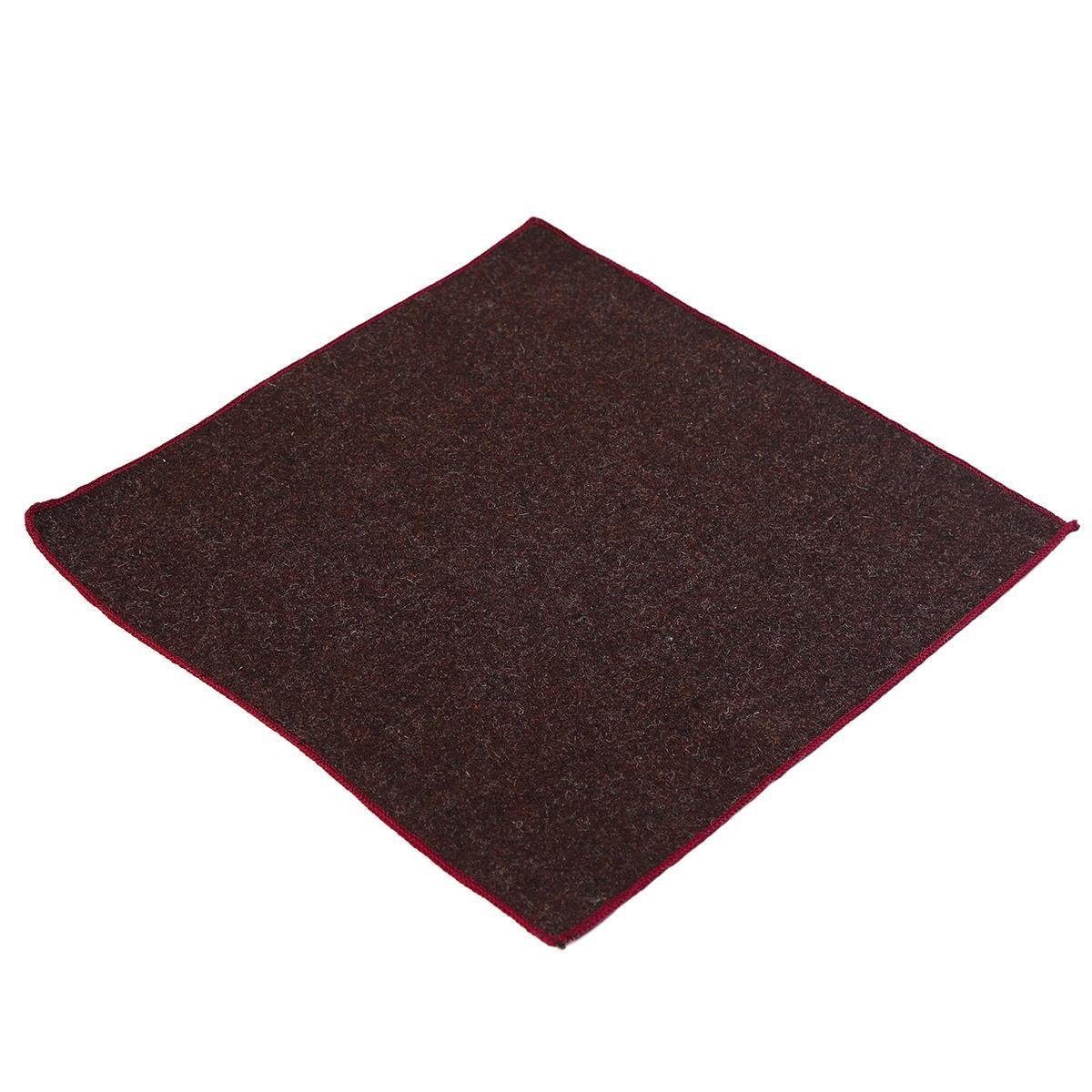 DonDon Einstecktuch DonDon Einstecktuch Tweed Style einfarbig, (Packung, 1-St), zum Falten, Tweed-Look
