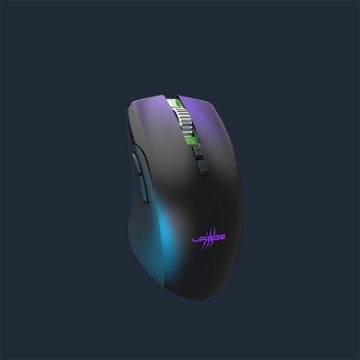 uRage Reaper 510 Wireless, Schwarz Gaming-Maus (2.4 GHz RF)