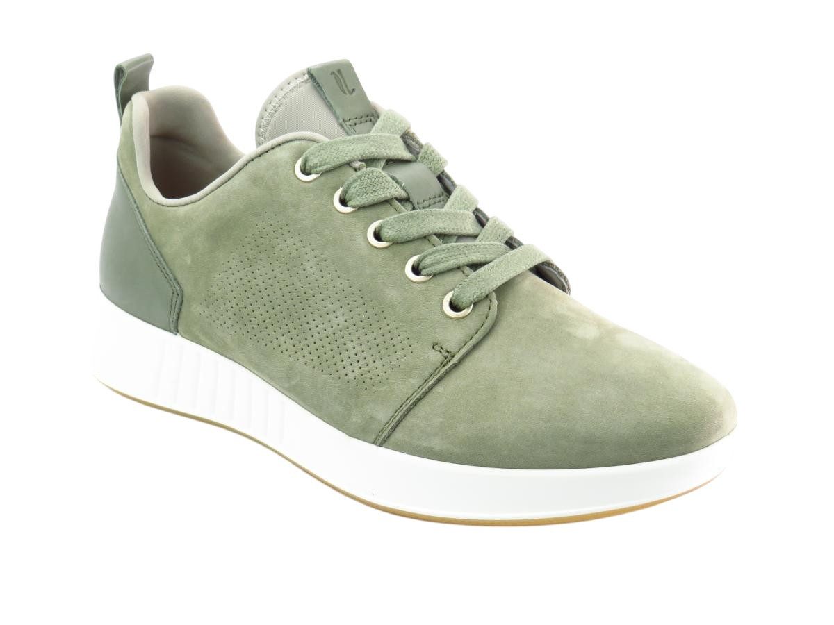 Essence Nubuk grün Schnürschuh