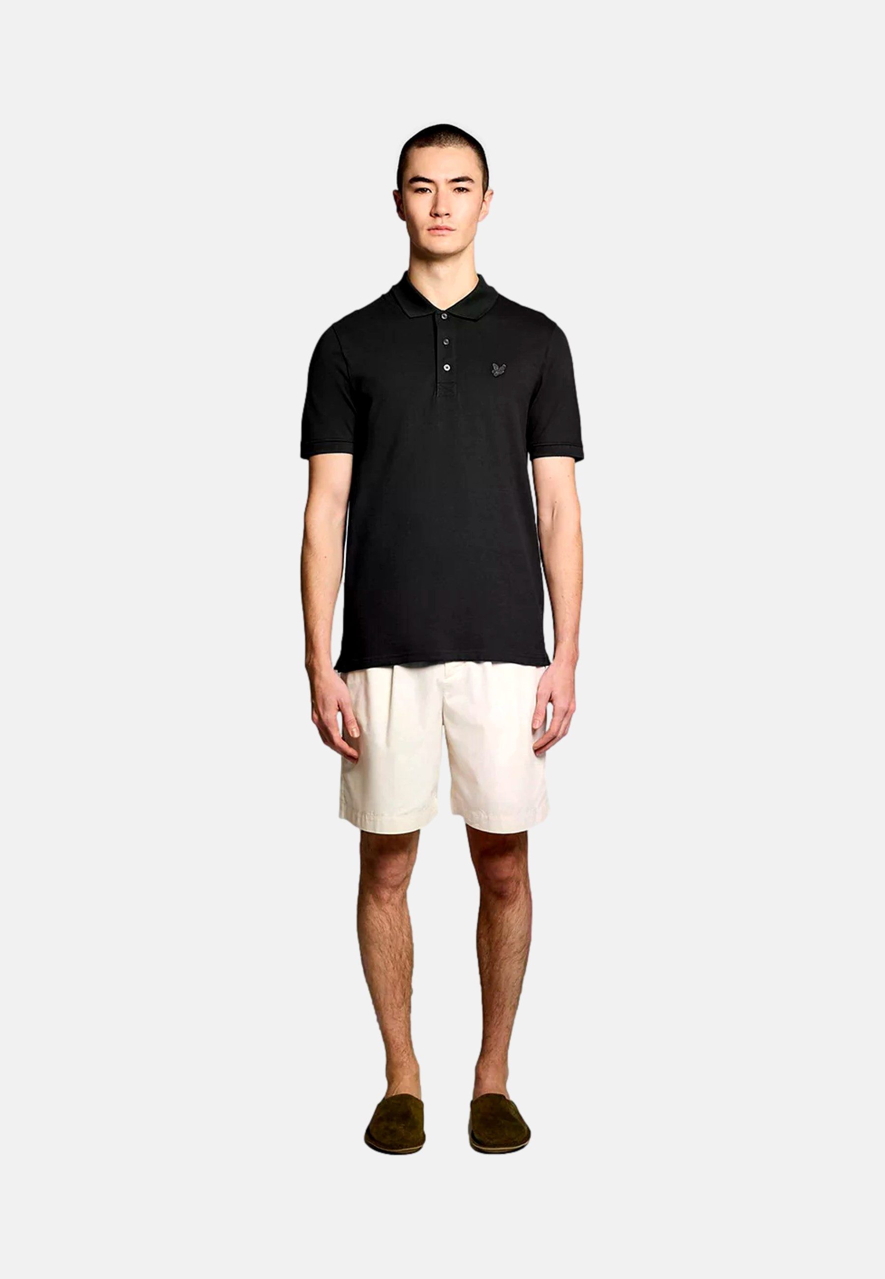 Lyle & Scott Poloshirt Poloshirt Kurzarmshirt mit Polokragen (1-tlg., 1)