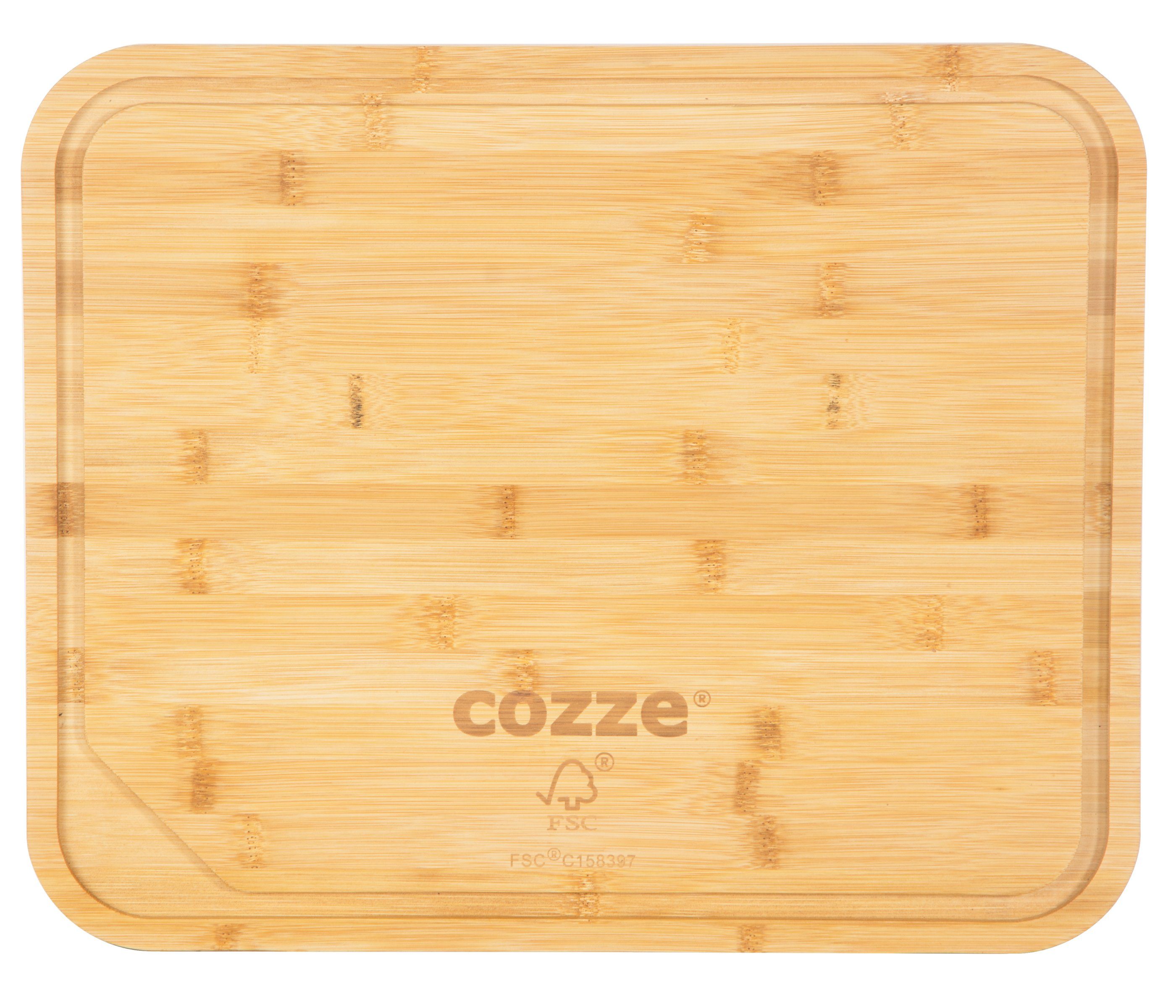 Grillbesteck-Set Schneidebrett für Pizza, 43 x 35 x 2 cm