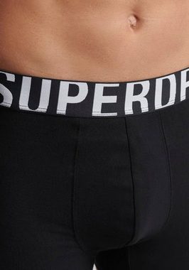 Superdry Boxer BOXER DUAL LOGO DOUBLE PACK (Packung, 2-St., 2er-Pack)