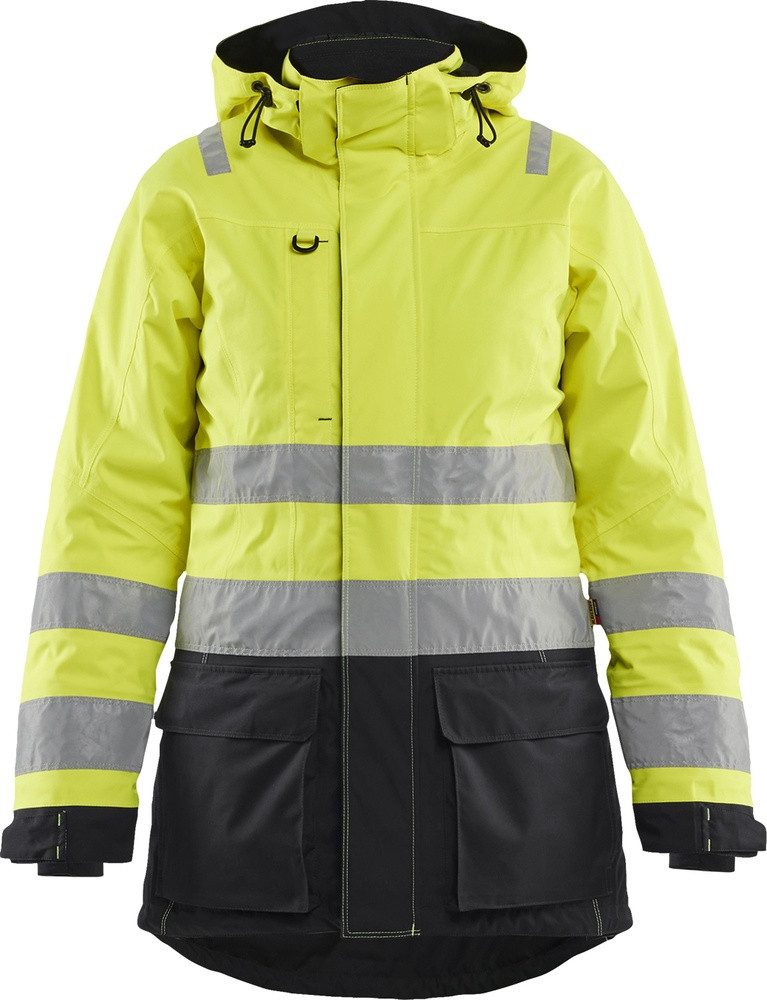 Blåkläder Warnschutz-Shirt Damen High Vis Winterparka