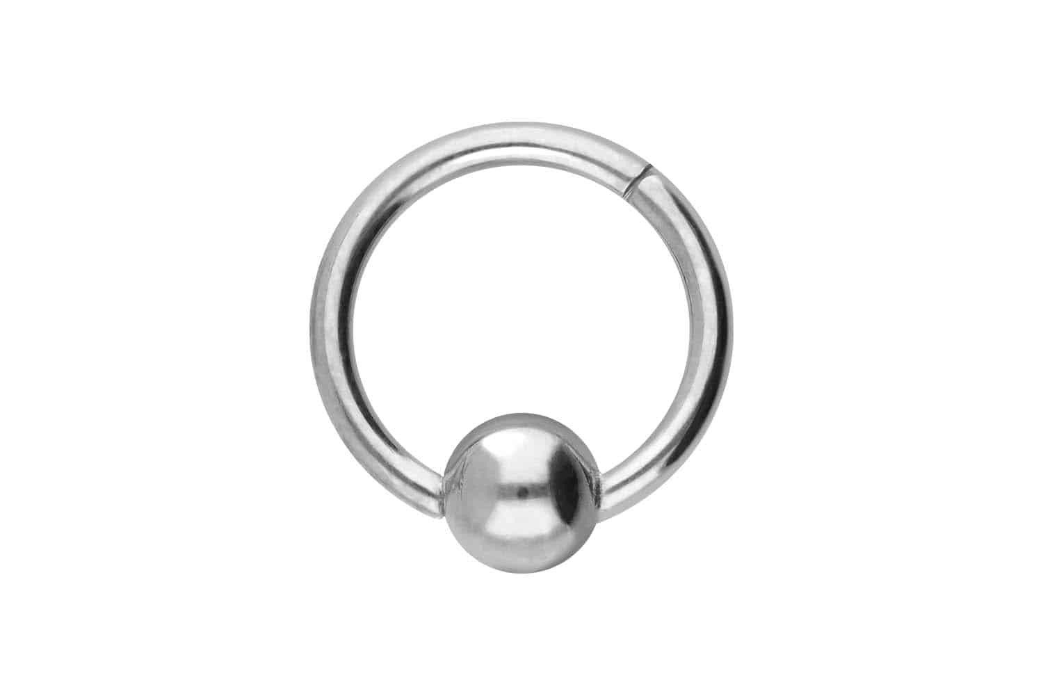 Piercing-Set Titan Segmentring Clicker KUGEL