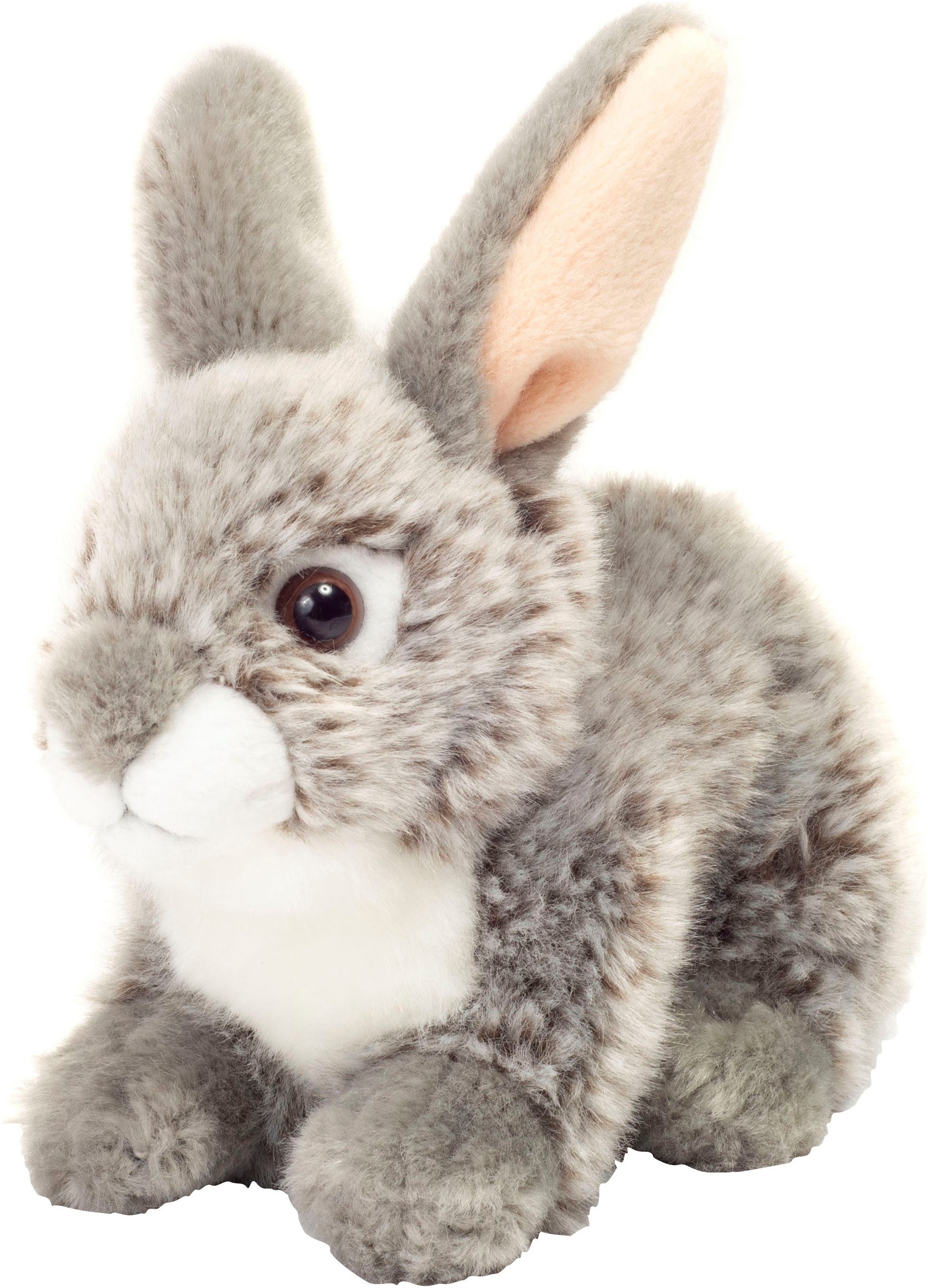 Teddy Hermann® Kuscheltier Hase sitzend grau 18 cm