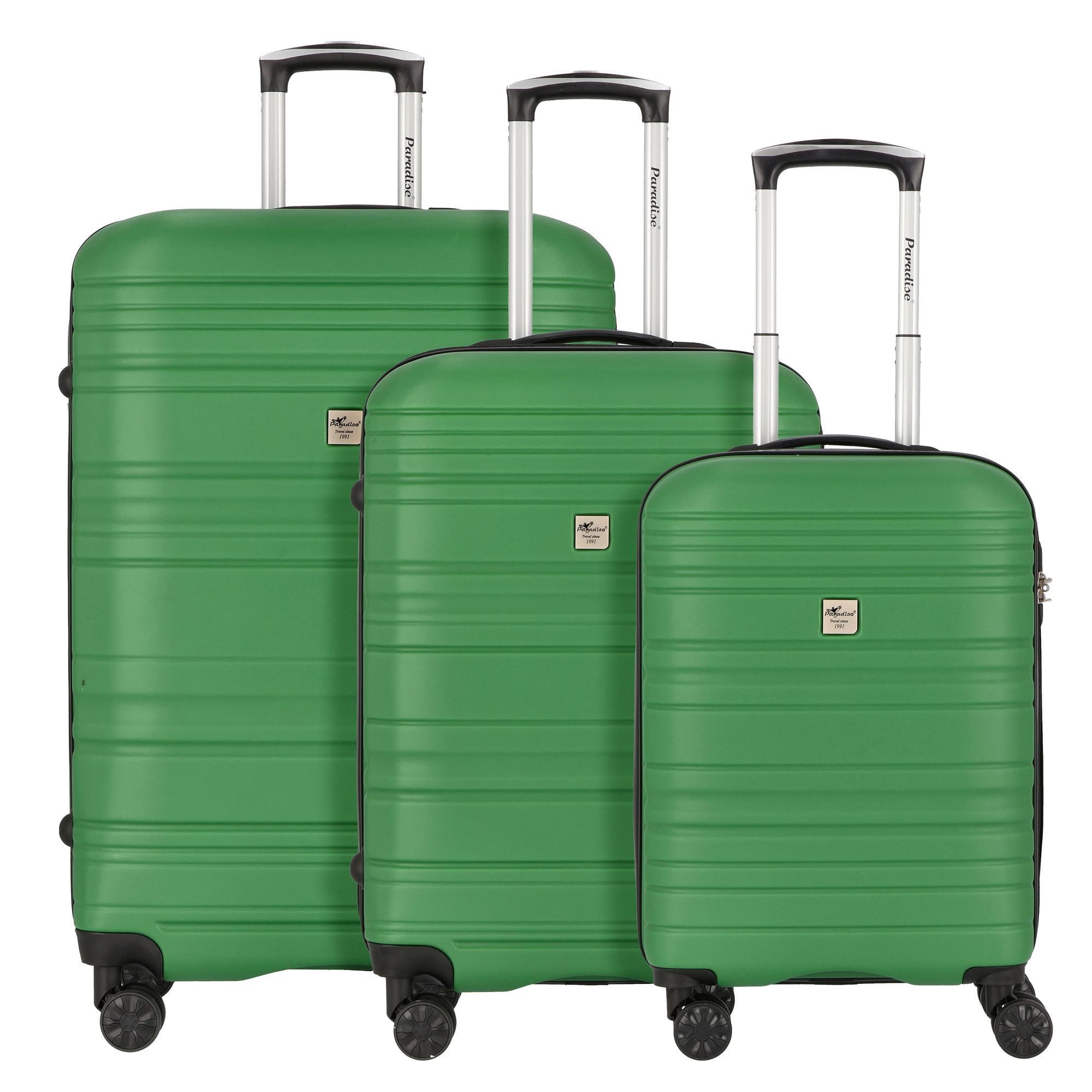 CHECK.IN® Trolleyset Paradise, 4 Rollen, (3-teilig, 3 tlg), ABS