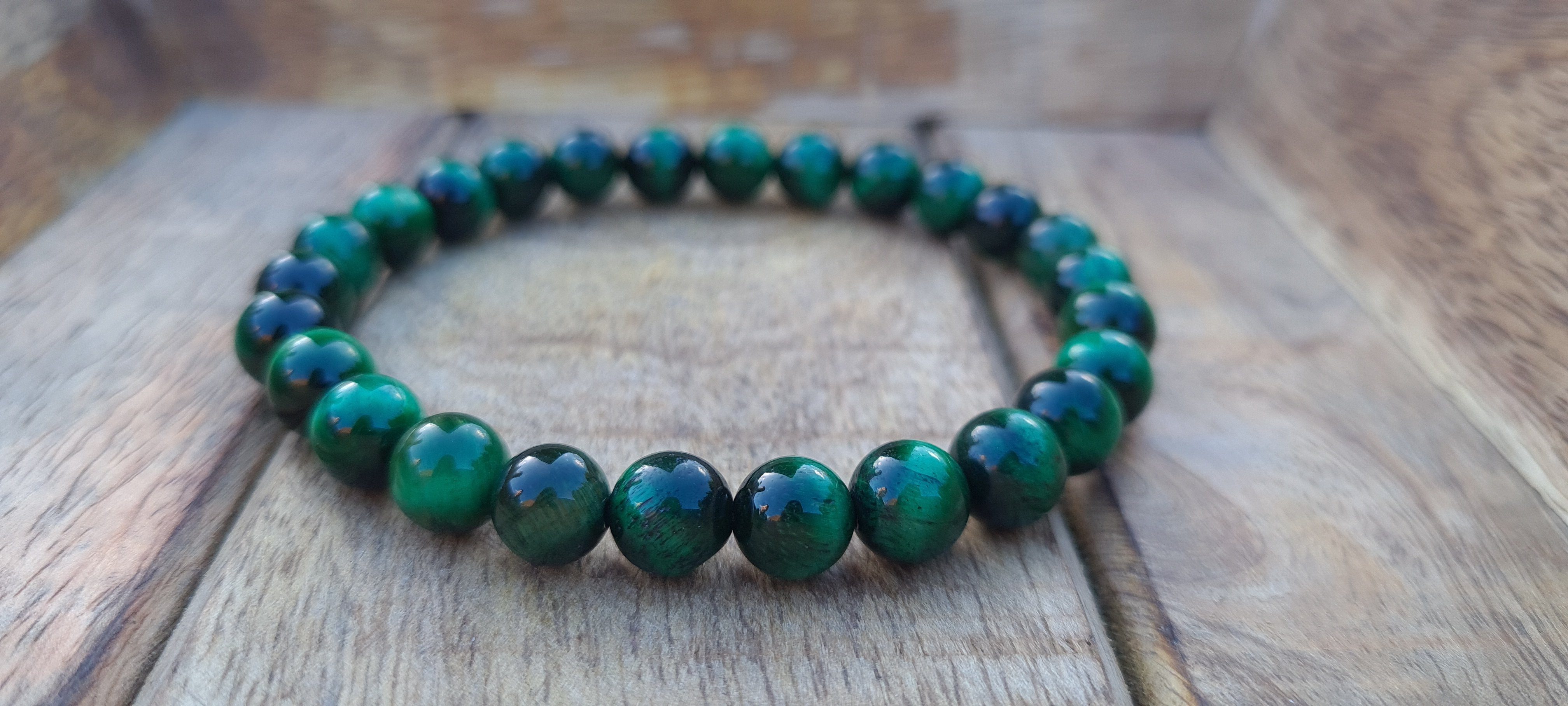 NAHLE Armband Naturstein Perlenarmband Tigerauge, mit günstig online kaufen