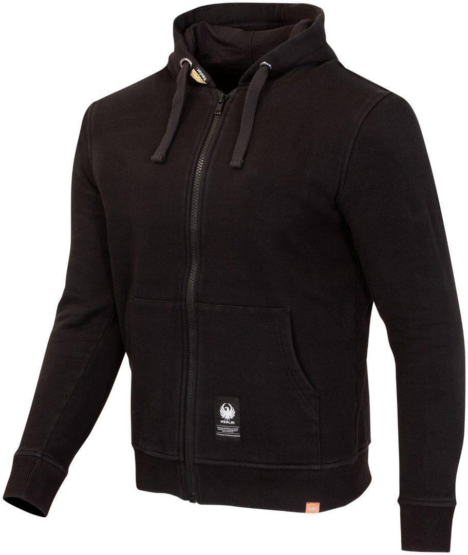 Merlin Motorradjacke Cody Built With Kevlar® Damen Zip Hoodie Black