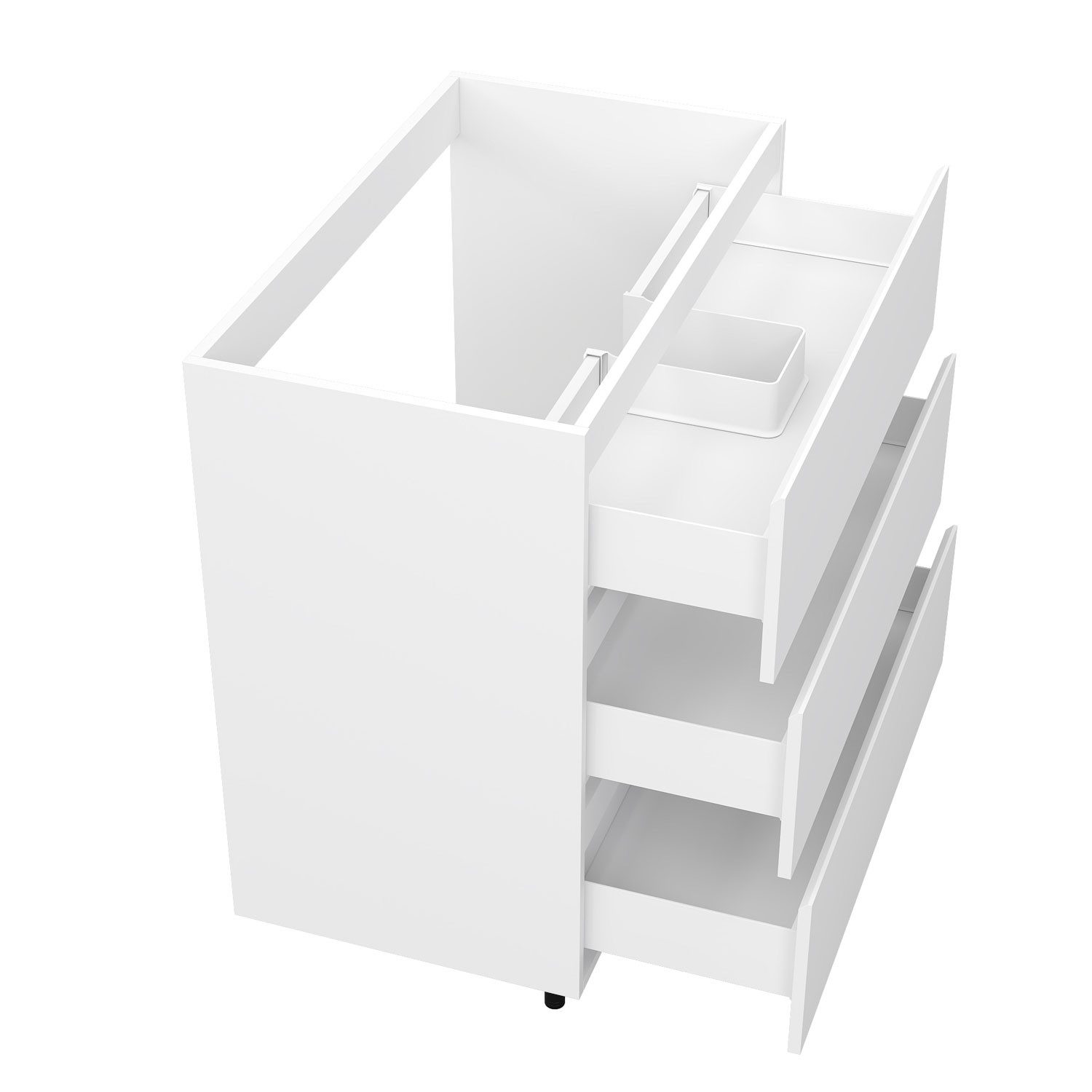 duschspa Waschtisch Unterschrank Waschbeckenunterschrank Waschtischunterschrank Badschrank, 50-120cm Hängeschrank, Matt / Hochglanz