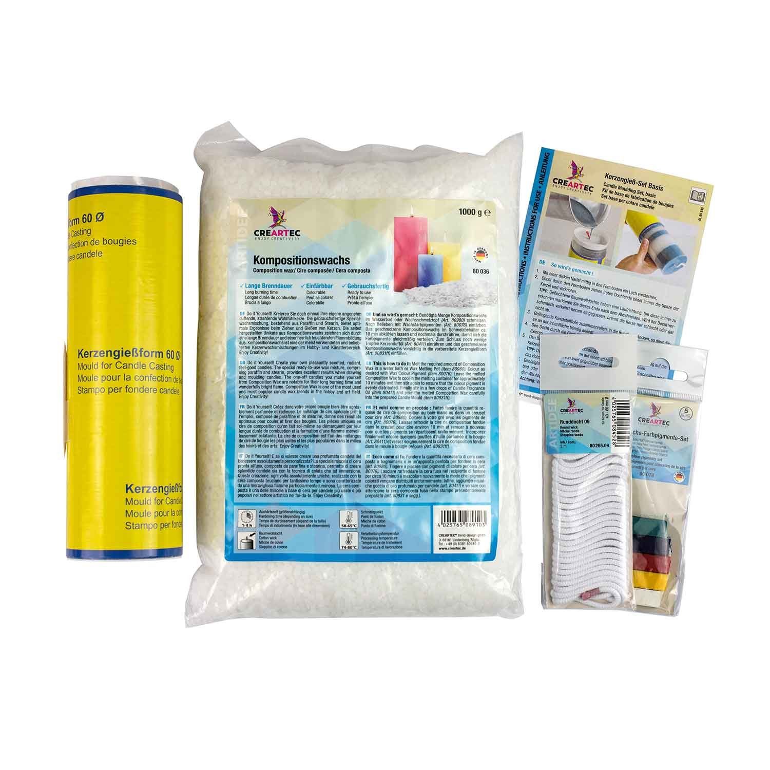 Kreativset Kerzengieß-Set Basis