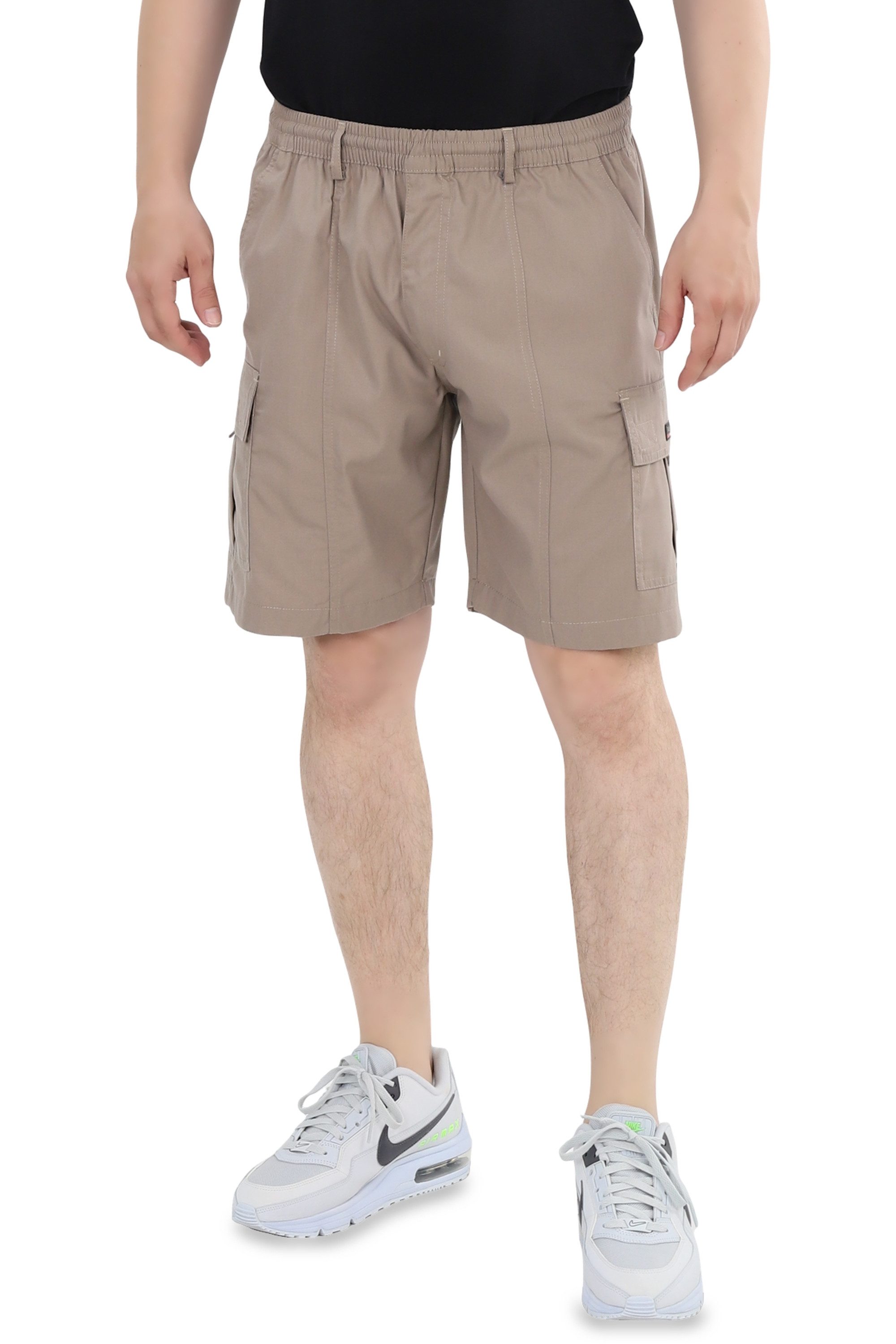 Ben Creek Cargobermudas QSH01K Bermuda mit Cargo Taschen, kurze Herren Hose, Short mit Dehnbund