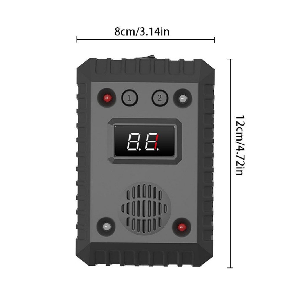 PRIISF Vibrations-Tierabwehr Marderschreck 80m² Ultraschall Auto Blitzlicht günstig online kaufen