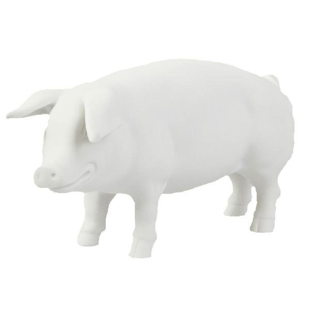Reichenbach Skulptur Porzellanfigur Bisquit Schwein