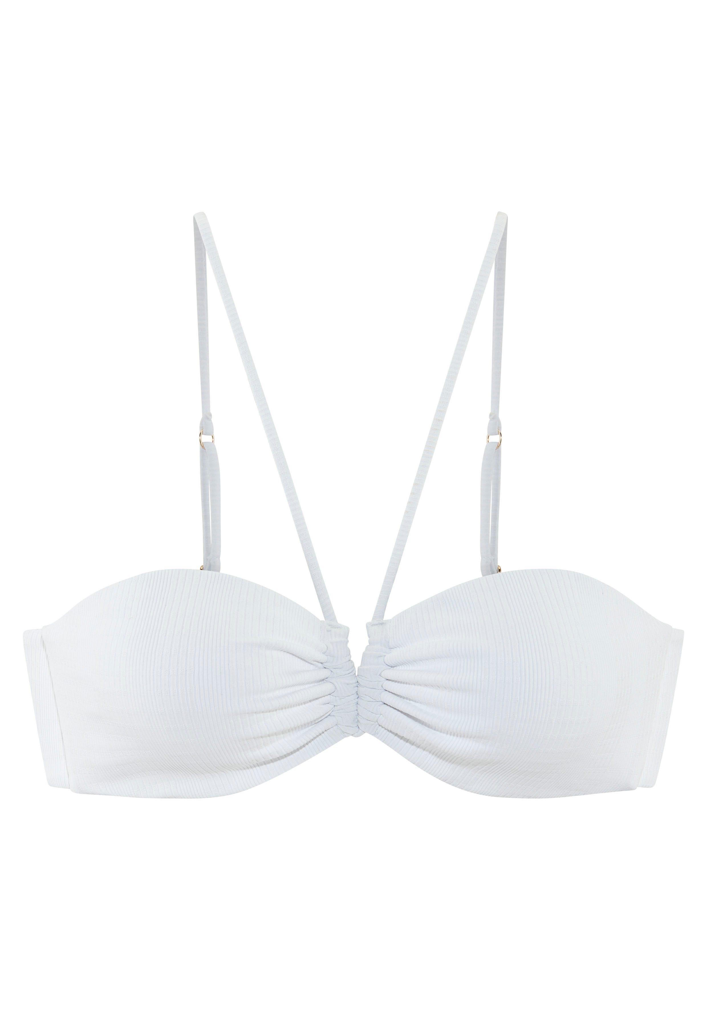 Copenhagen Studios Bandeau-Bikini-Top Nela, mit V-förmigem günstig online kaufen