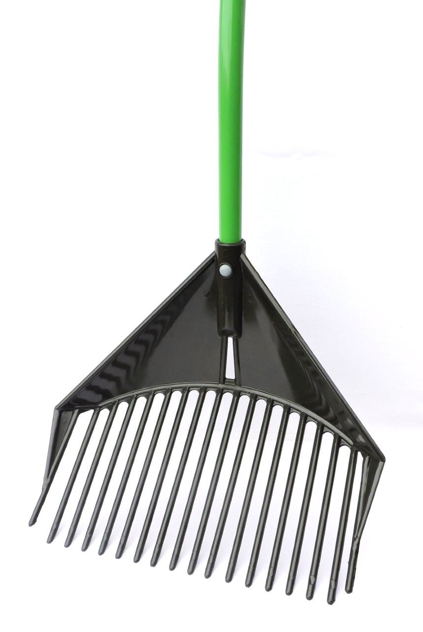 Golden Gark® Gartenrechen Innovativer Rechen, 39,00 cm Arbeitsbreite, mit 110,00 cm langem Stiel, (Komplett-Rechen, mit Anleitung), Ein Rechen - drei Funktionen