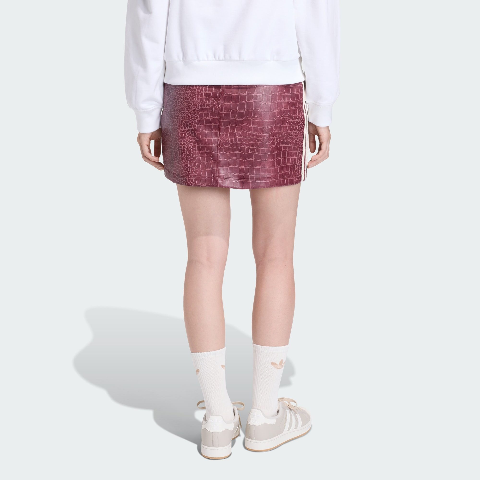 adidas Originals Lederimitatrock PLEATHER MINIROCK (1-tlg)