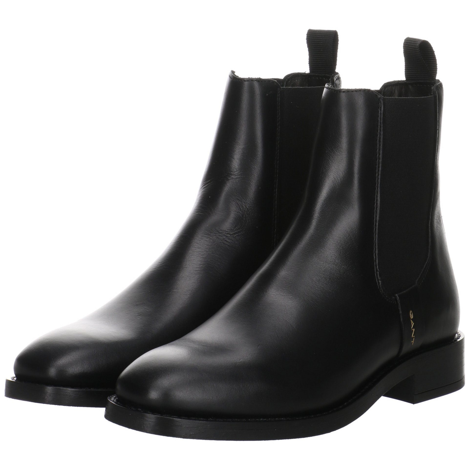 Stiefelette Damen Schuhe FAYY Stiefeletten Leder-/Textilkombination Chelsea Boots Gant
