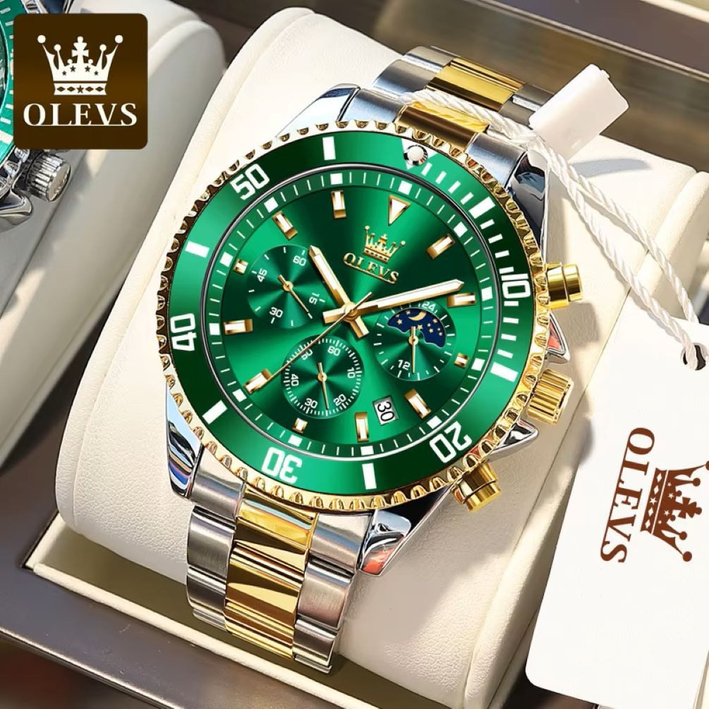 OLEVS Quarzuhr OLEVS 2870 Edelstahl Uhr günstig online kaufen