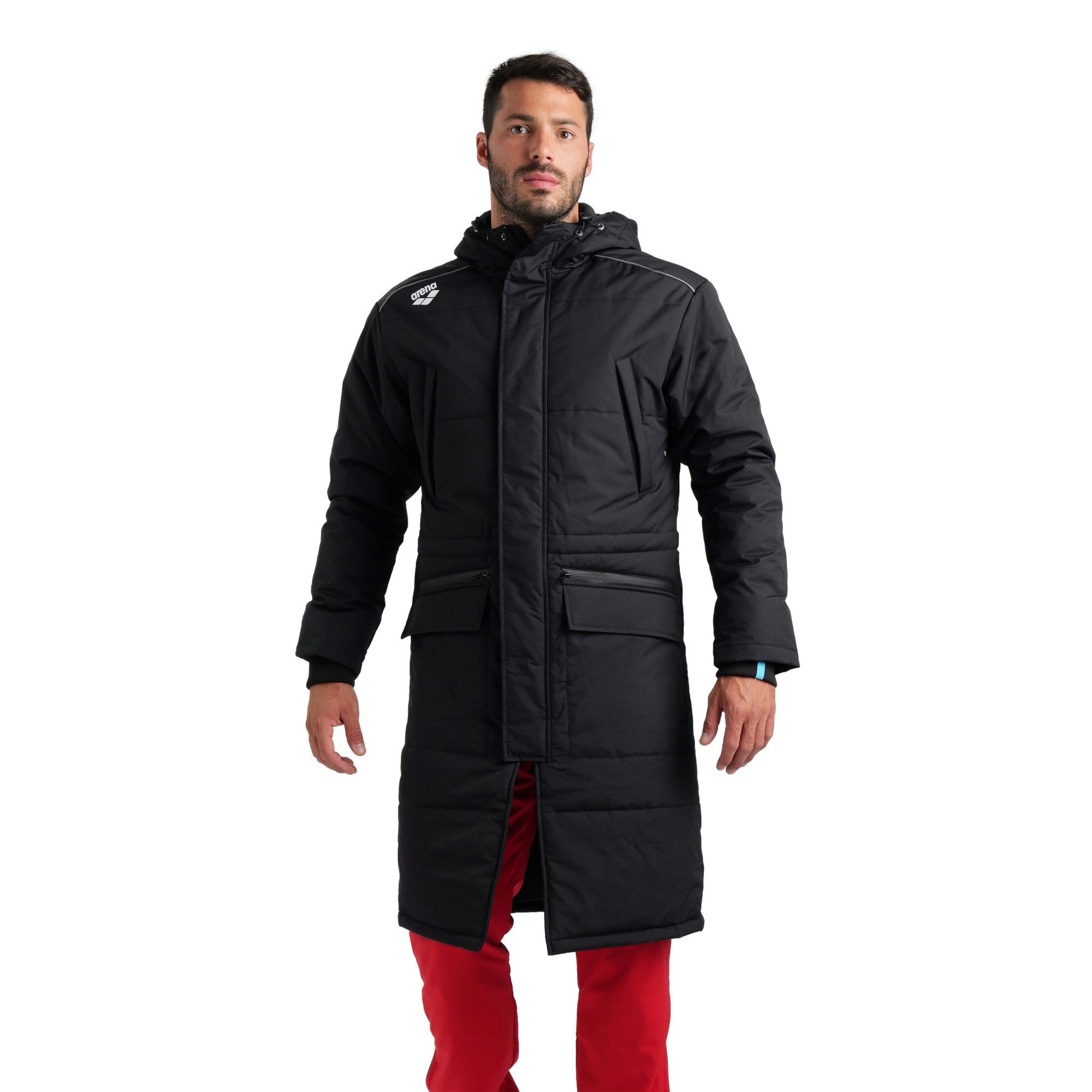 Arena Wintermantel Arena Unisex Wärmemantel Team Parka Solid 004914