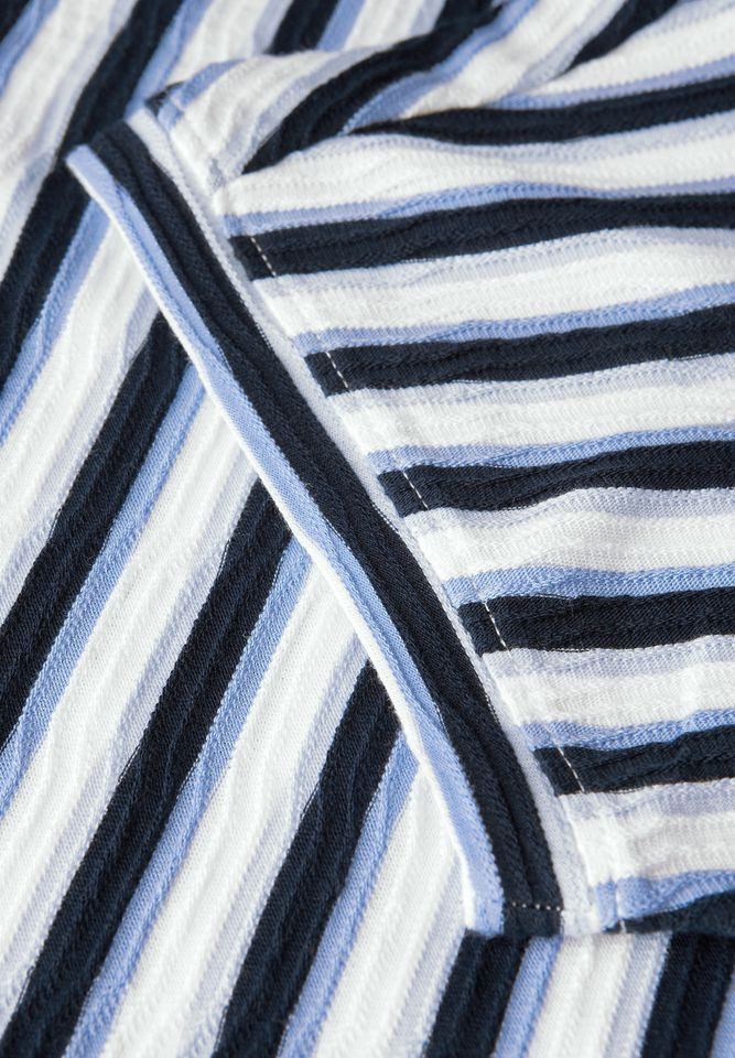 Cecil T-Shirt, bestehend aus einem Materialmix günstig online kaufen