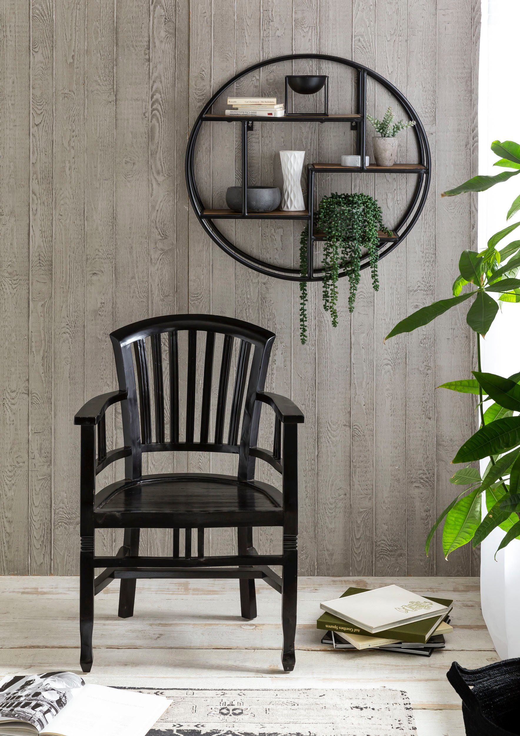 SIT Armlehnstuhl Samba, im Lodge-Stil