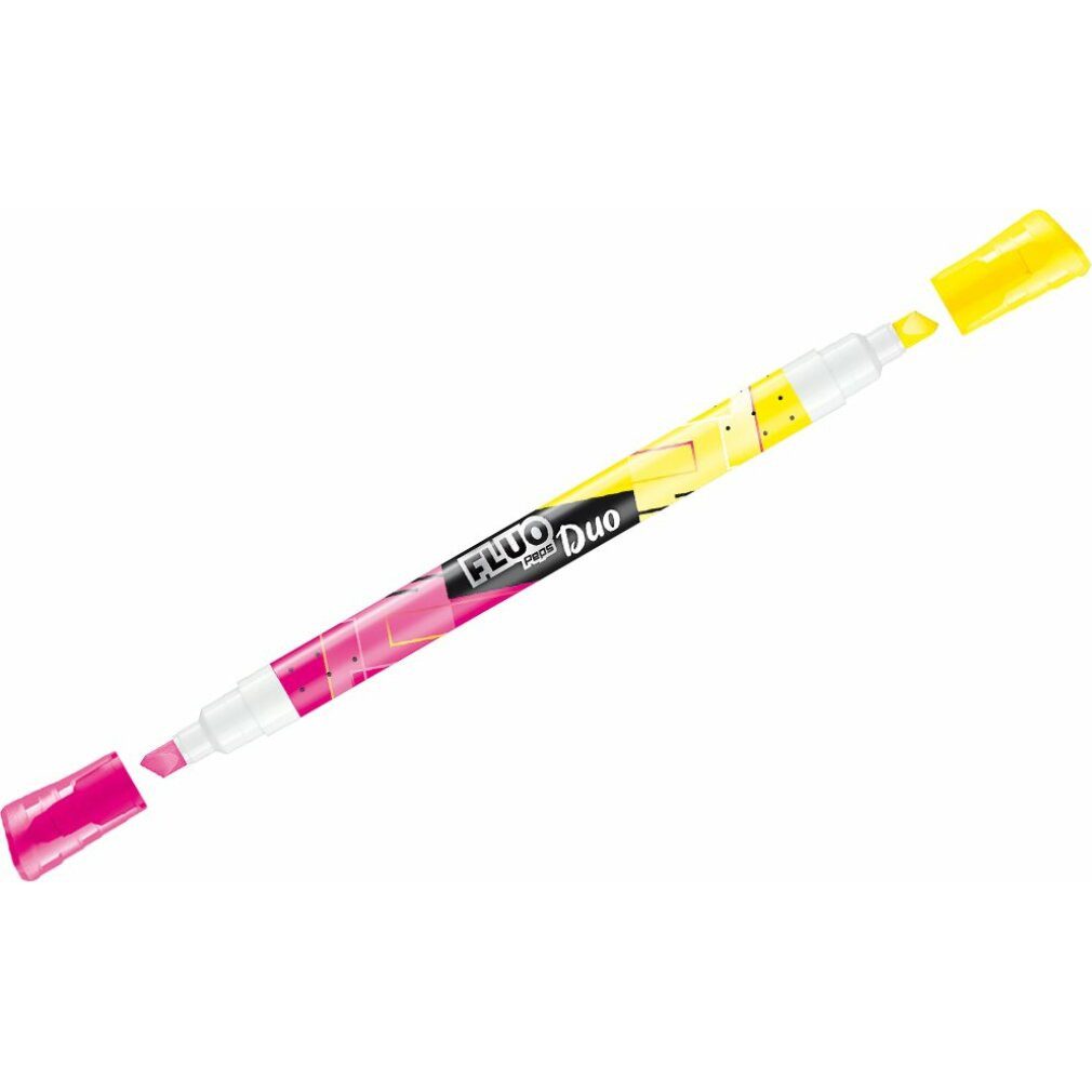 MAPED Marker 3 FLUO DUO Textmarker farbsortiert