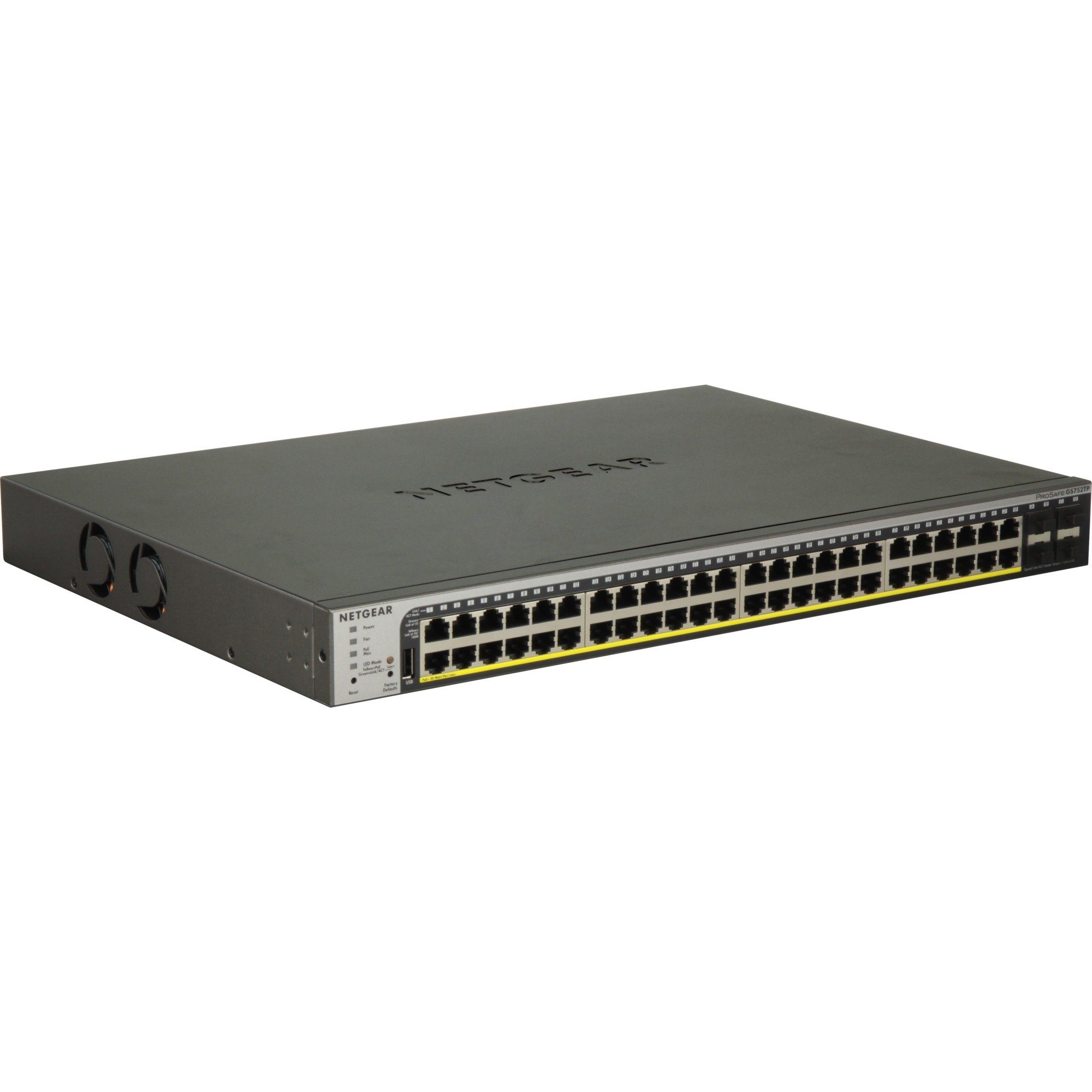 NETGEAR Netgear GS752TP v2, Switch Netzwerk-Switch