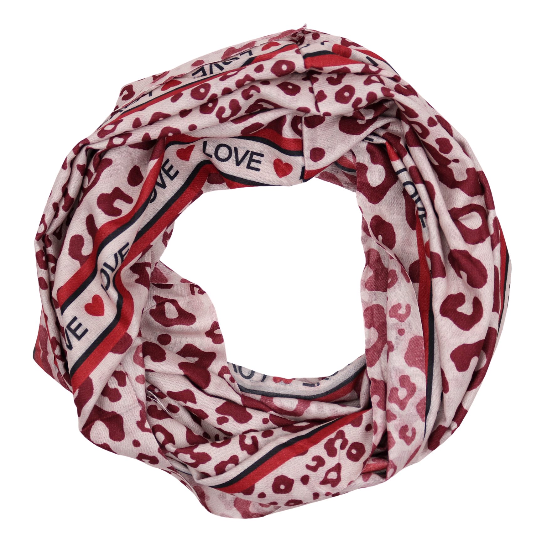 MIRROSI Loop Damen Schal mit Leo günstig online kaufen