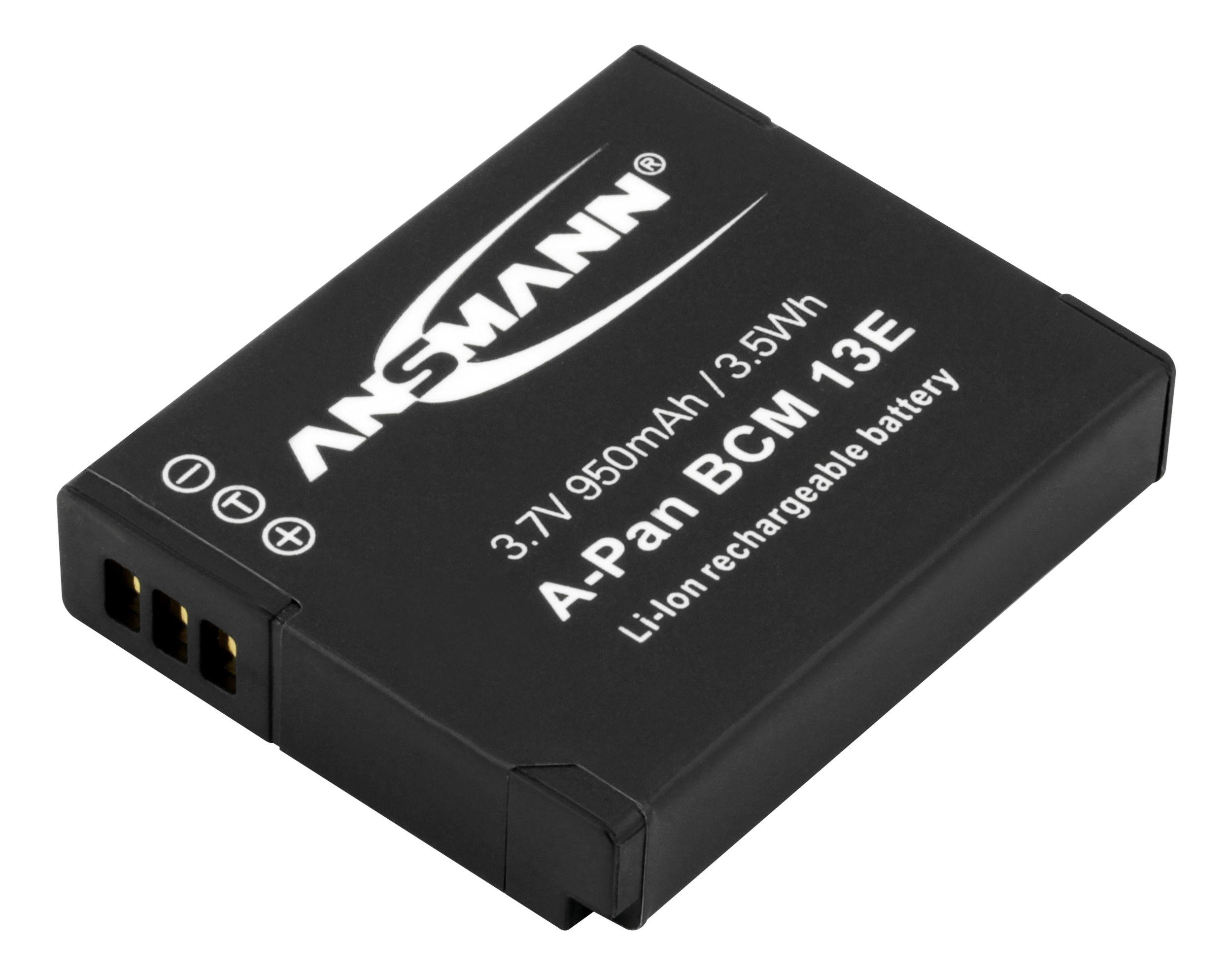ANSMANN AG Akkupack A-Pan DMW-BCM13E Ersatz für Kamera Panasonic TZ40… 1400-0050 Kamera-Akku 950 mAh (3.7 V)