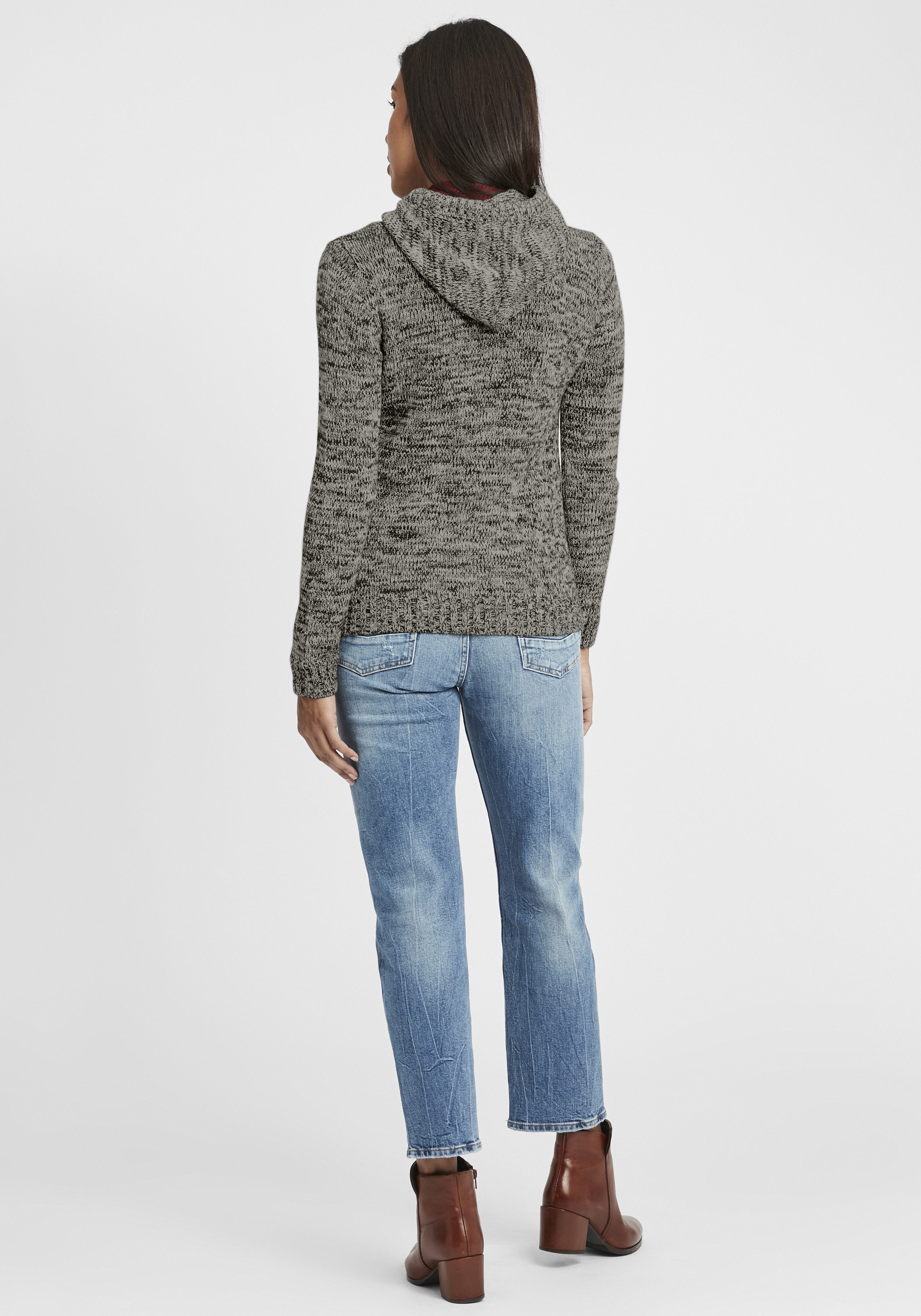 OXMO Strickjacke OXPhiladelphia Cardigan mit Kapuze