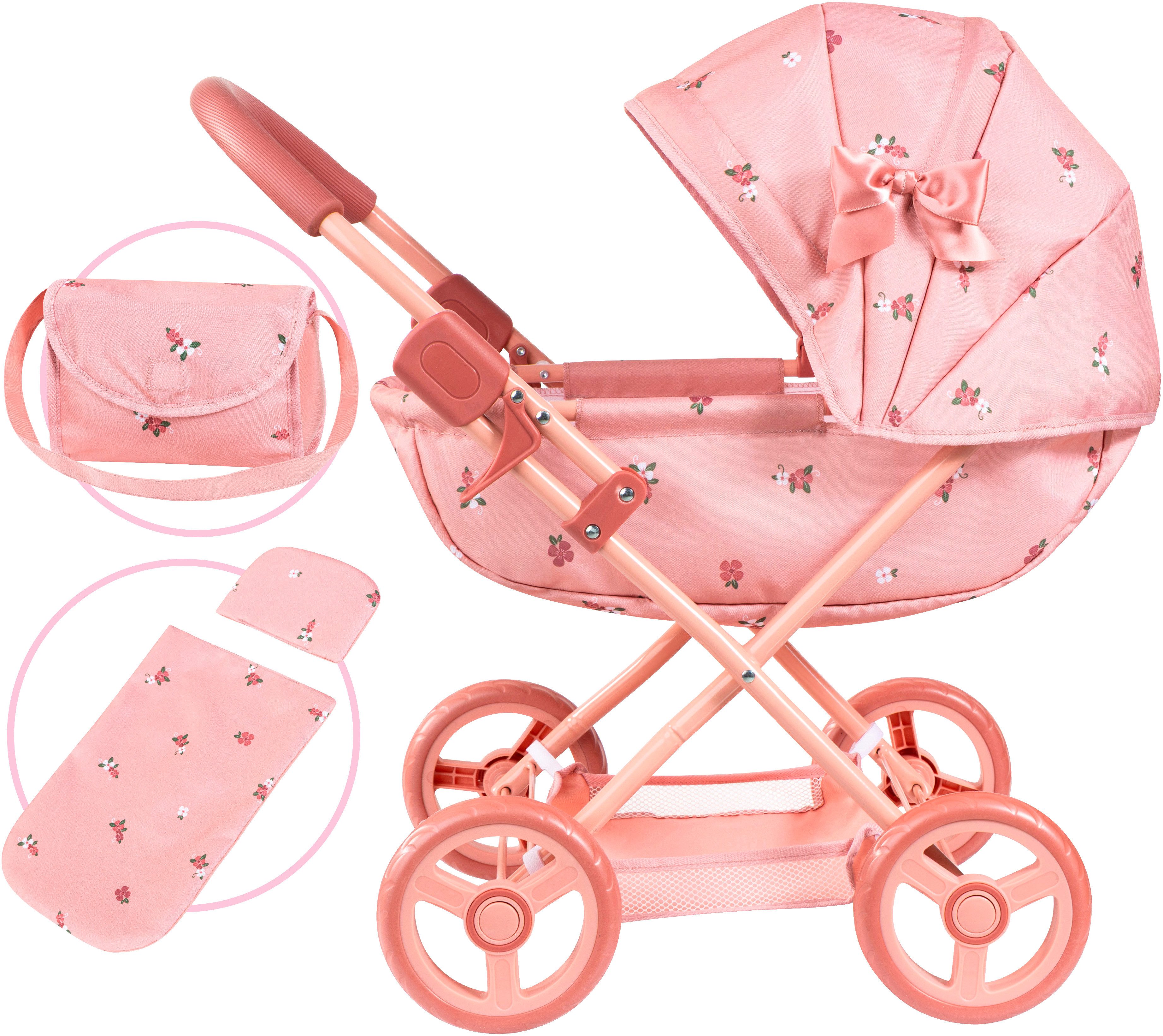 Bayer Puppenwagen Cosy, mit Wickeltasche