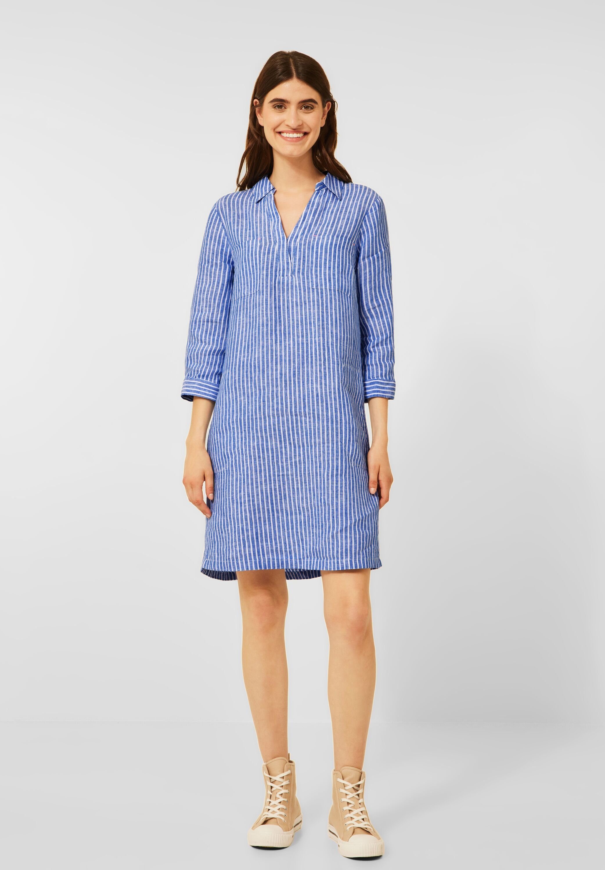 Cecil Blusenkleid mit Streifen Muster, Kleid online kaufen | OTTO