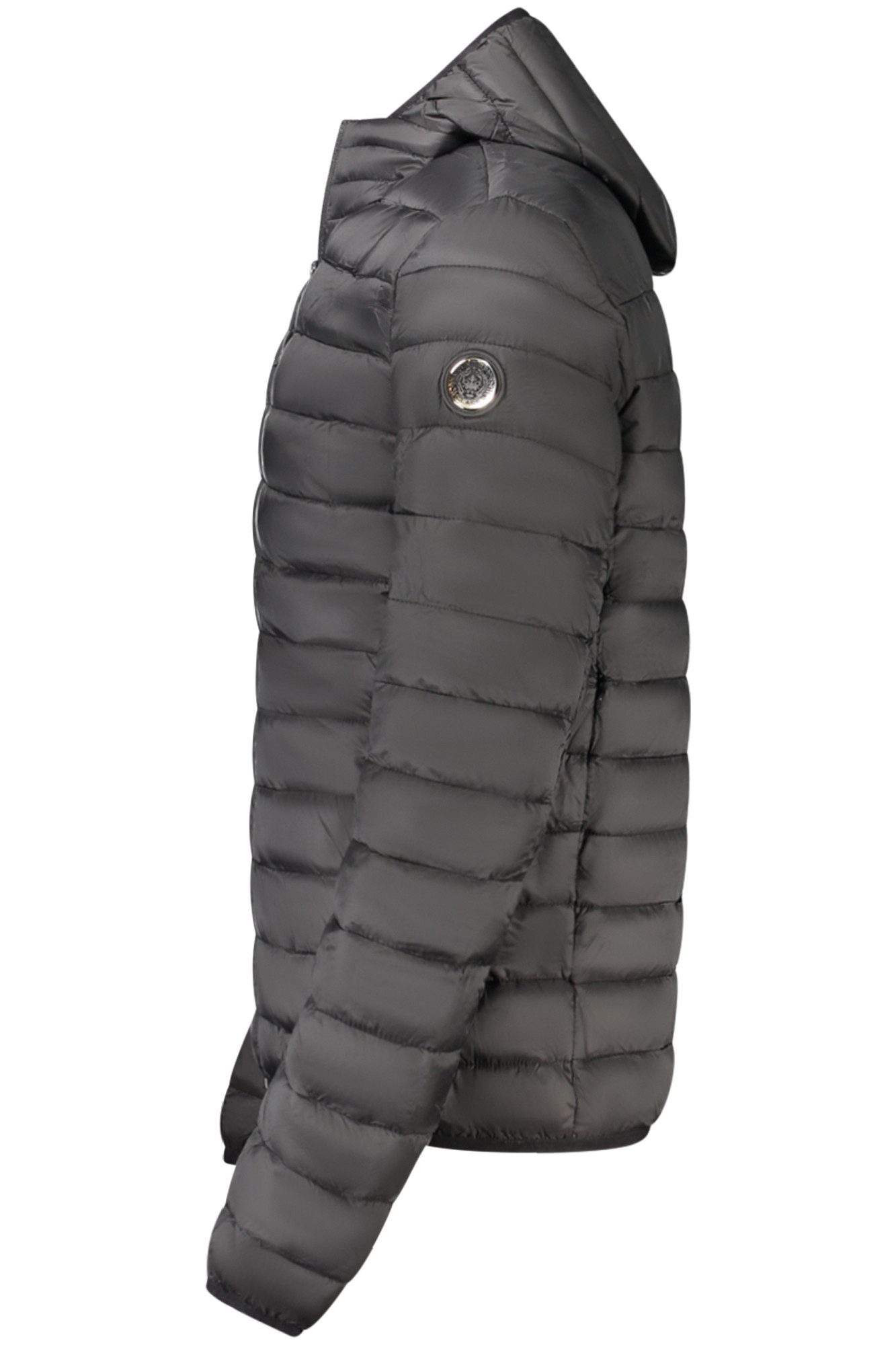 Cavalli Class Outdoorjacke Leichte Herrenjacke mit Kapuze – Schwarz, funktional und stilvoll