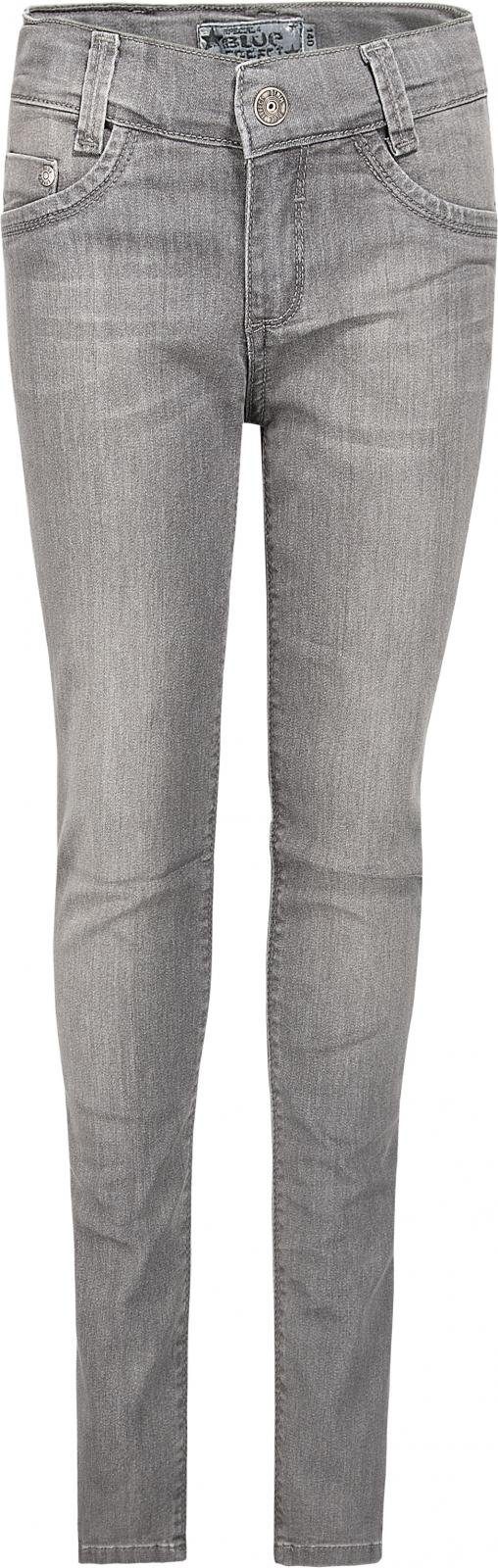 BLUE EFFECT Comfort-fit-Jeans Jeggings Bundweite weit Plus-Größe grey denim