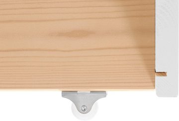 Lüttenhütt Schubkasten "LOTTE " passend zum Kinderbett, zertifiziertes Massivholz