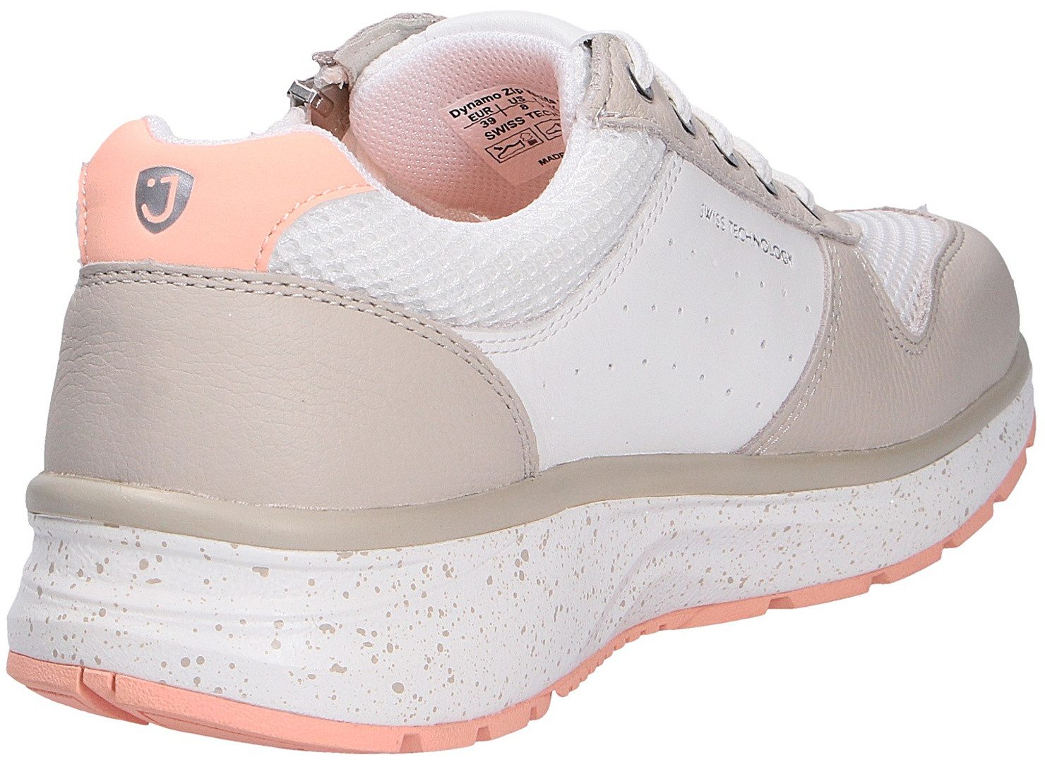 Joya Joya Damen Schnürschuh DYNAMO ZIP W WHITE/BEIGE Schnürschuh