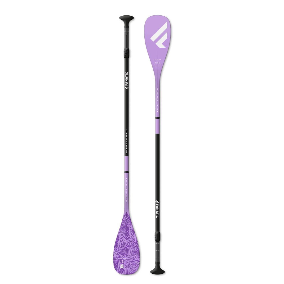 Fanatic SUP-Board FANATIC DIAMOND 35 ADJUSTABLE 3-PIECE Paddel lavender