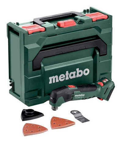metabo Akku-Multischleifer PowerMaxx MT 12, 18000 U/min, Akku-Multitool Ohne Akku in metaBox 145