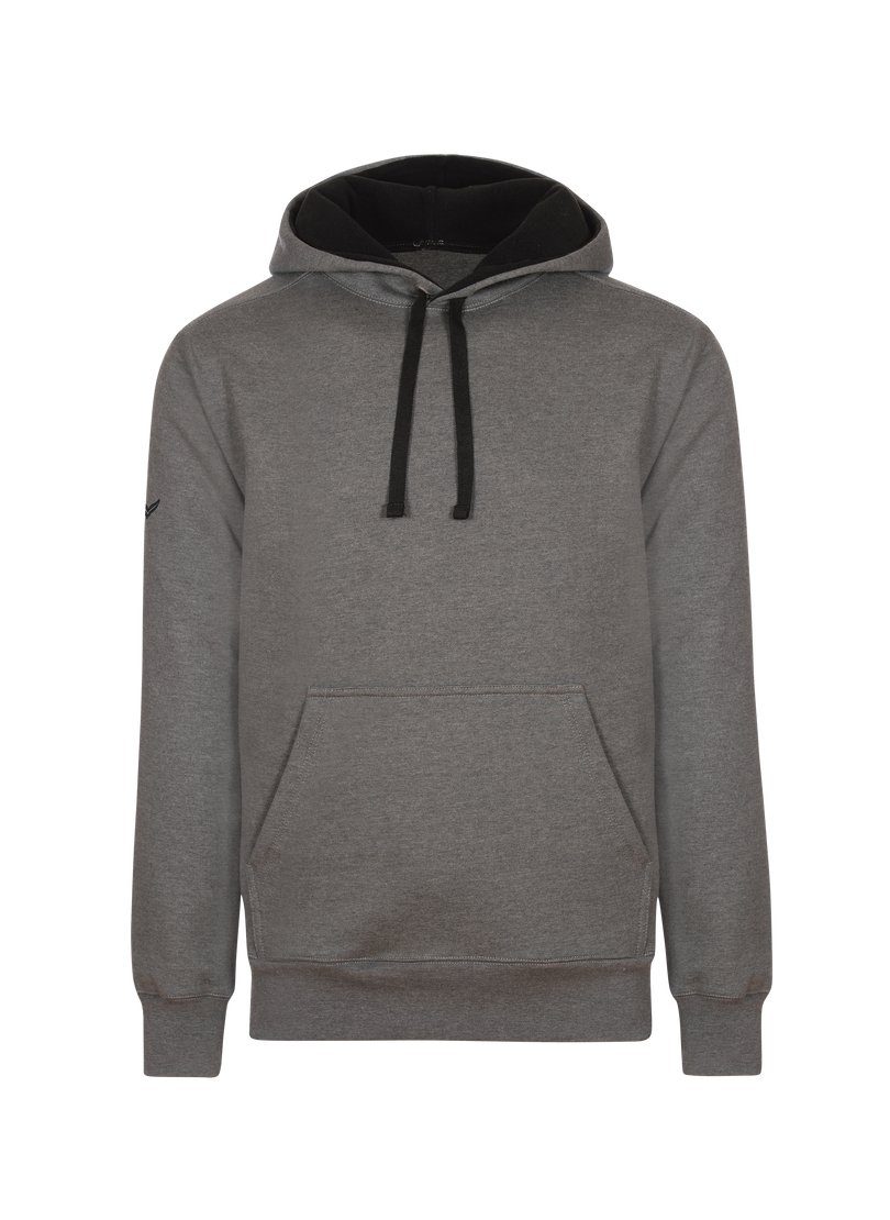 TRIGEMA Kapuzensweatshirt aus Sweat-Qualität Trigema Kapuzenshirt taupe-melange